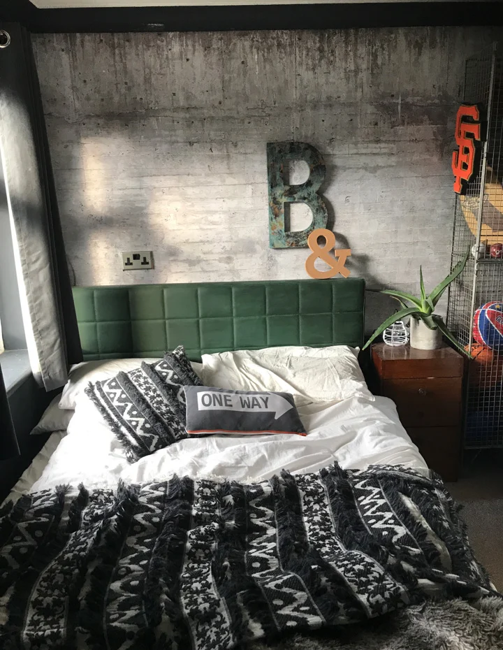 This room belongs to Shelley's teenage son Bailey, a great room for a teenager