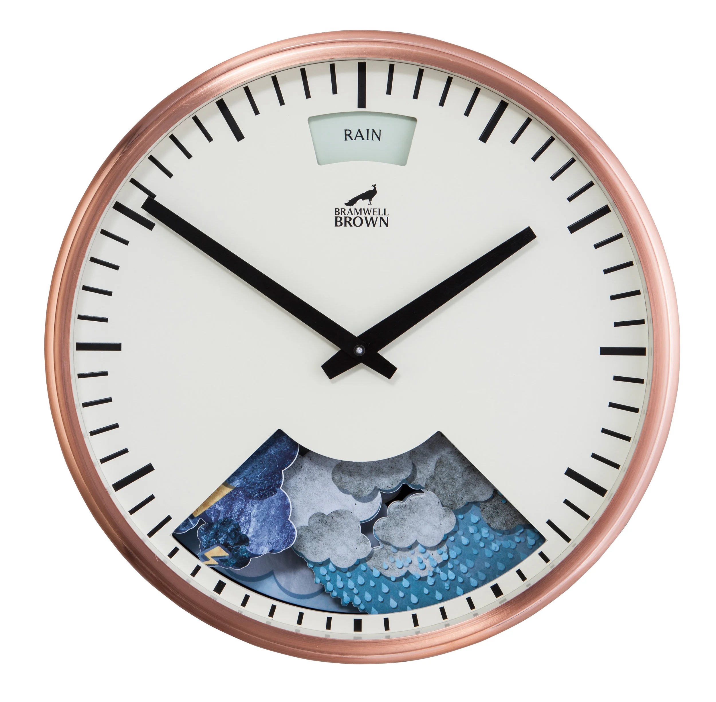 Copper Weather Clock