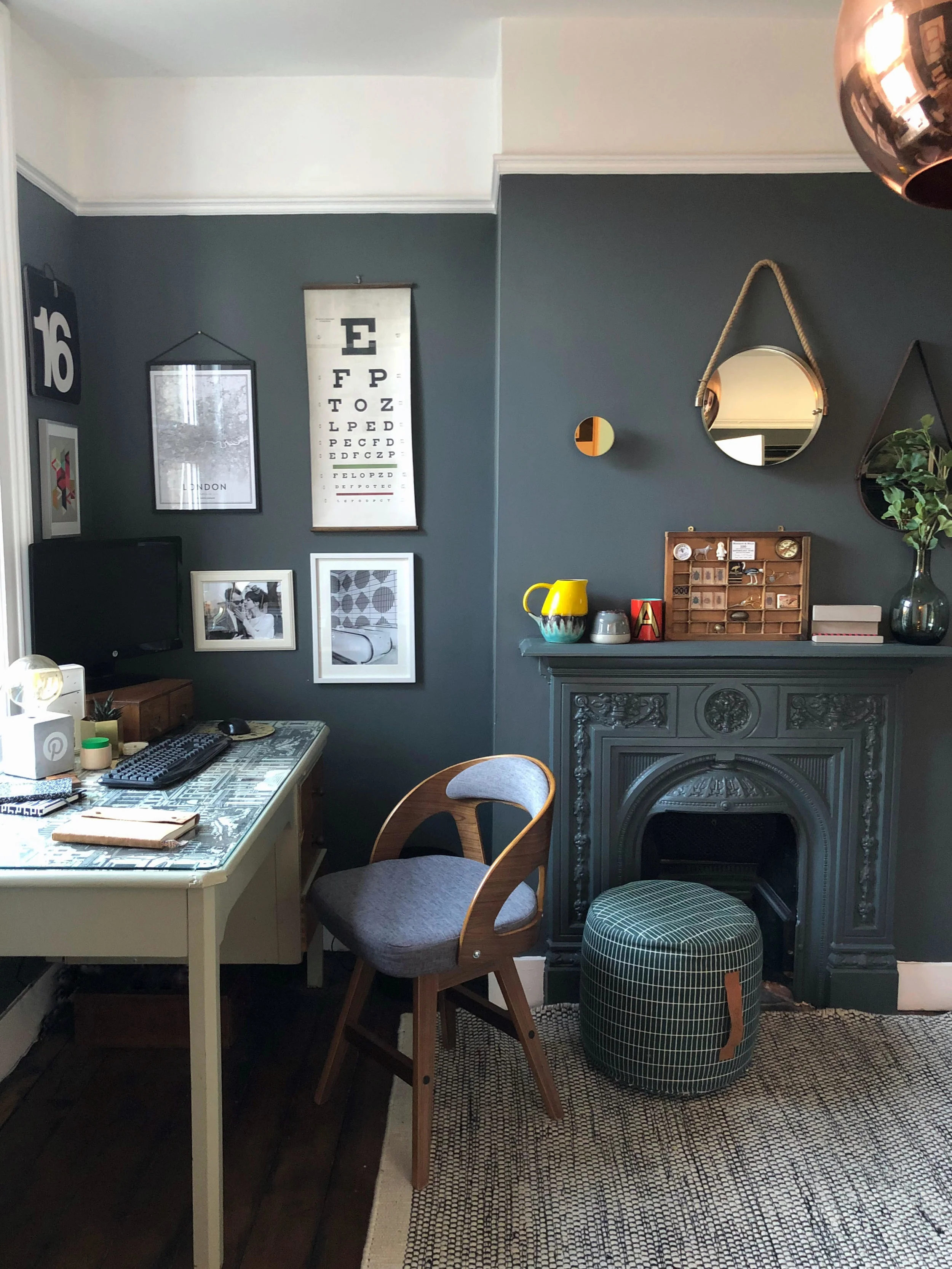Home office study modernist downpipe farrow ball eclectic vintage mid-century copy.jpg