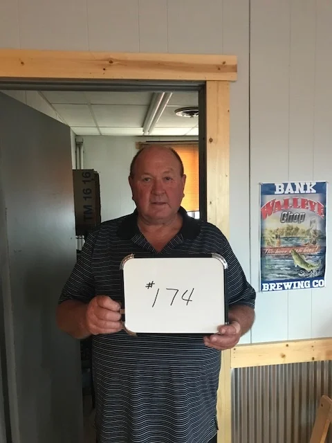 Larry Lutz of Akaska, SD drew the winning number this Monday morning at the Akaska Tavern & Bait Shop. Larry drew the number for Kim Pearson of Watertown, SD. Kim wins a Charter Arms Undercover Pistol. CONGRATULATIONS KIM.