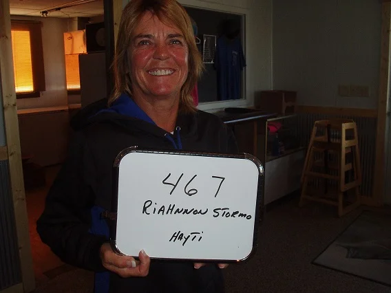 Kelly Hinds of Aberdeen/Akaska drew the winner of the weekly South Dakota Walleye Classic Festival gun drawing. The winner is: Riahnnon Stormo Hayti, SD Riahnnon wins a: Mossberg 500 Shotgun Bill Waeckerle SDWCF