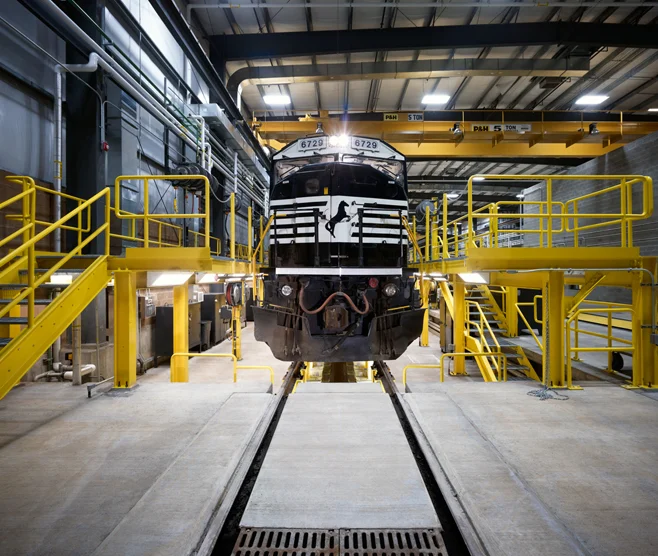 NORFOLK SOUTHERN LOCOMOTIVE MAINTENANCE AND WELFARE BUILDING