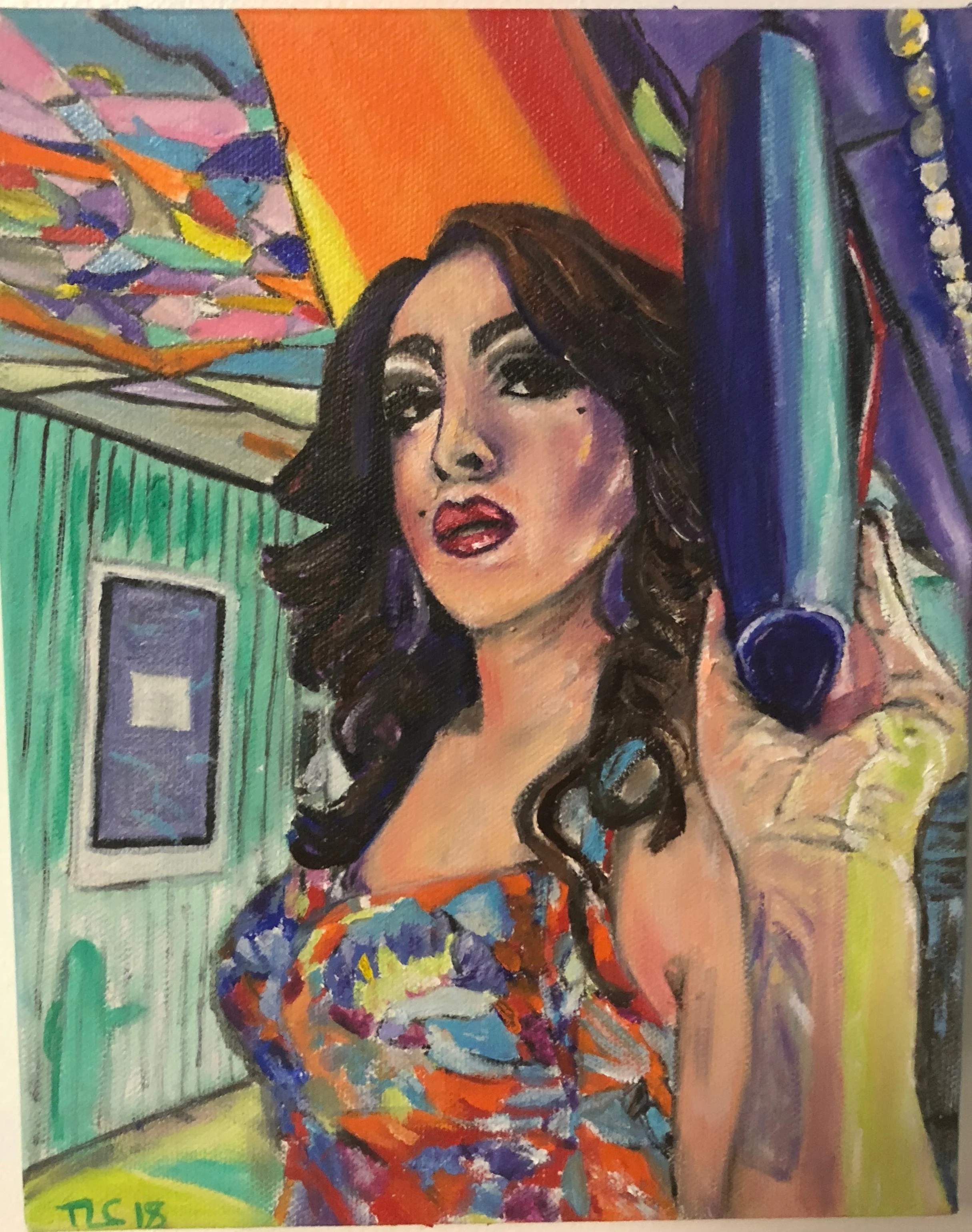  This is “Mini Skirt, a drag queen from Dayton’s famous Rubi Girls.  