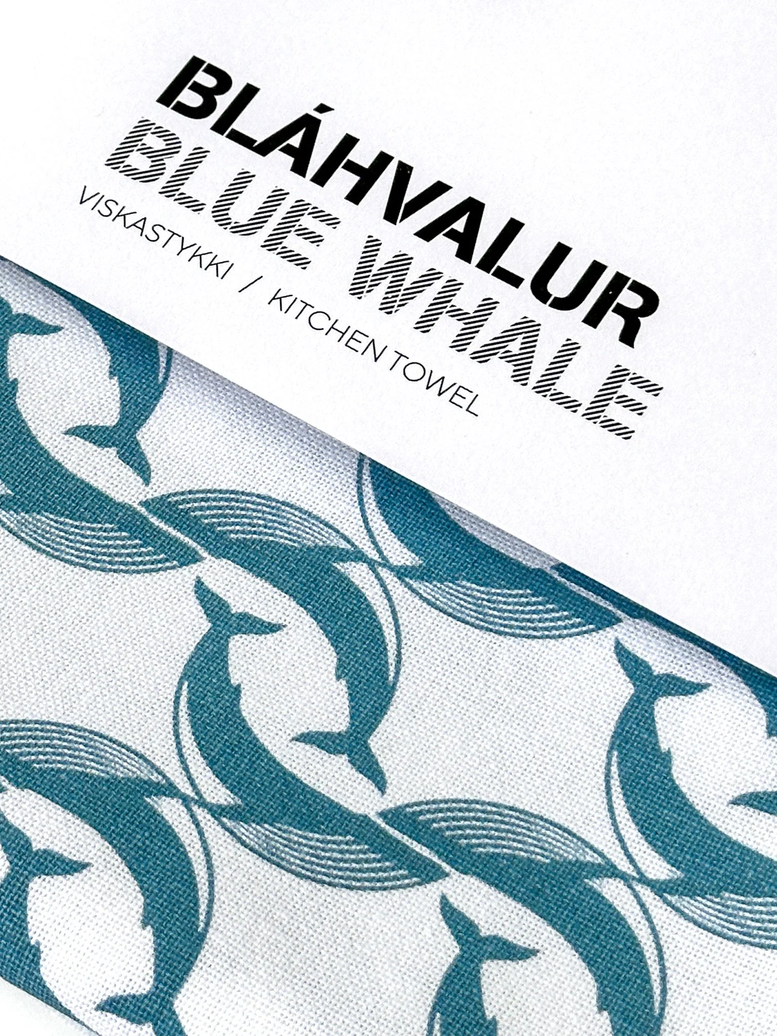 Hvalastykki Bláhvalur closeup