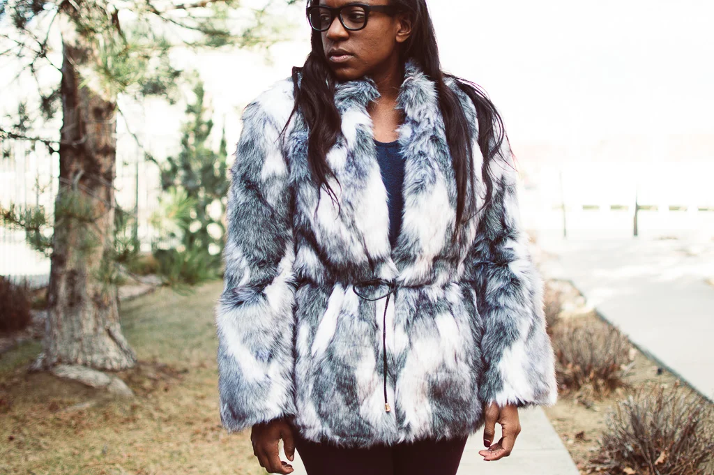 Patchwork Faux Fur