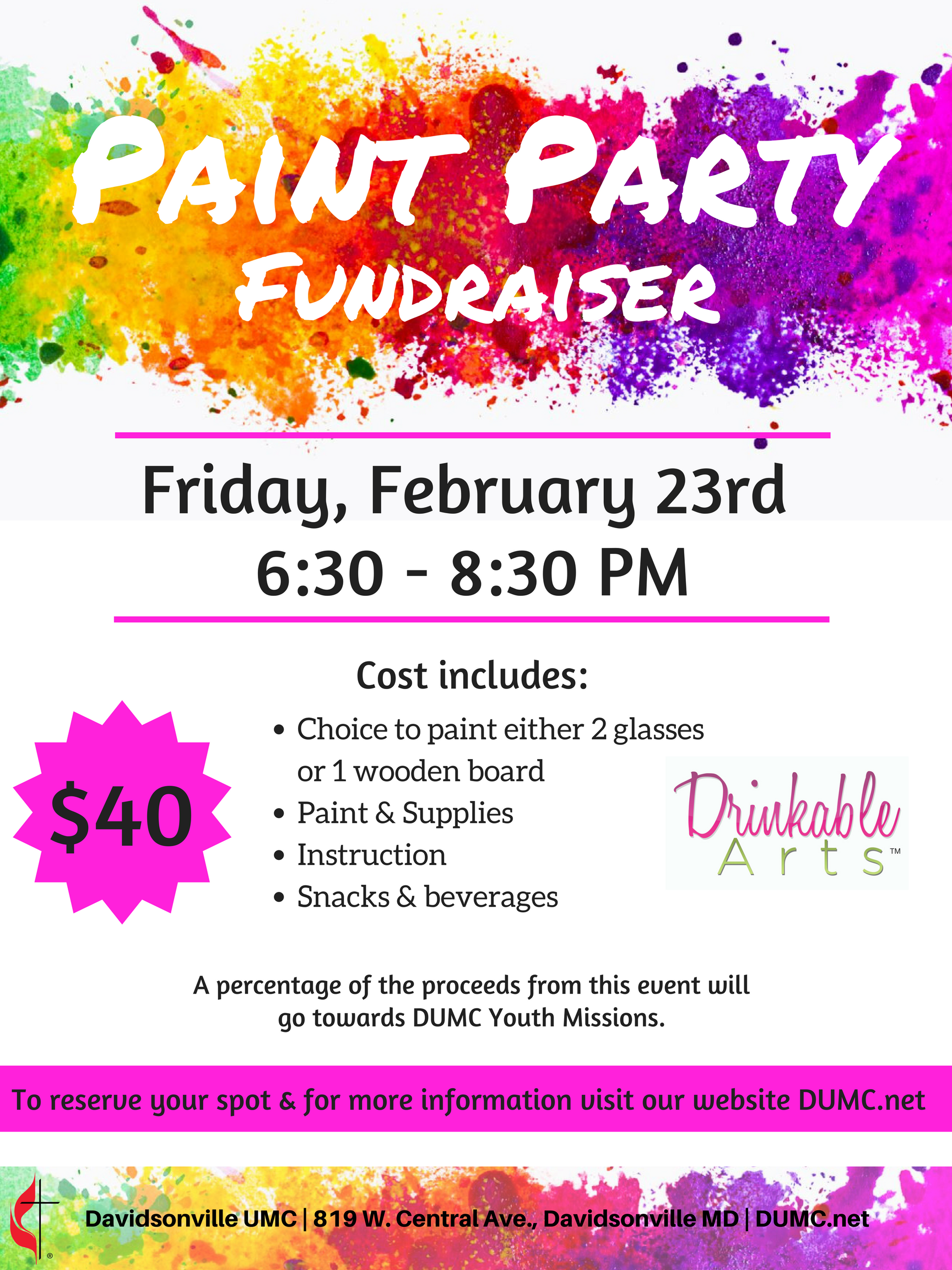 Mesmerizing Paint Night Fundraiser Design Digital Art Mesmerizing Paint Night Fundraiser Design Digital Art