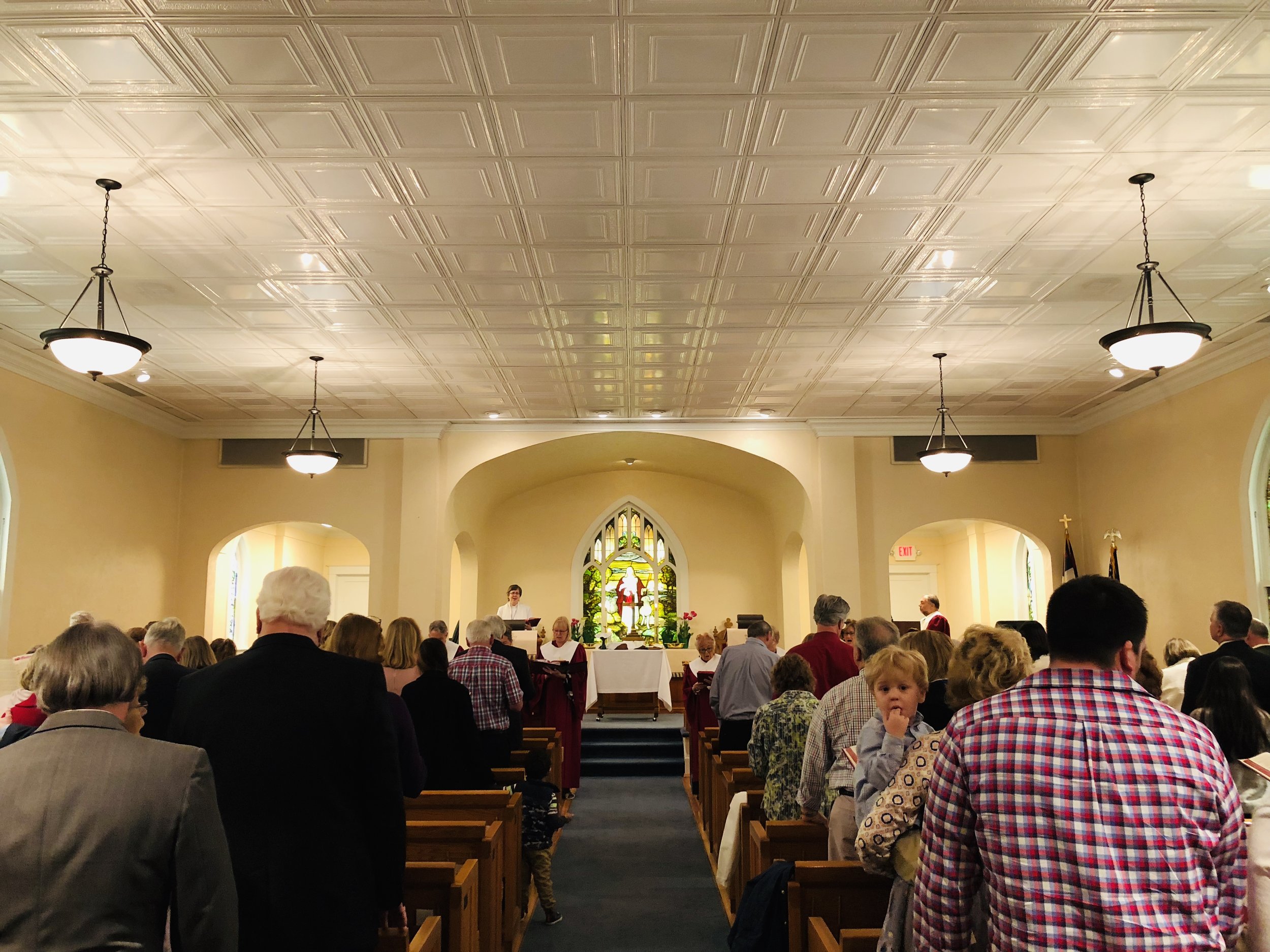 Traditional Service in the Sanctuary