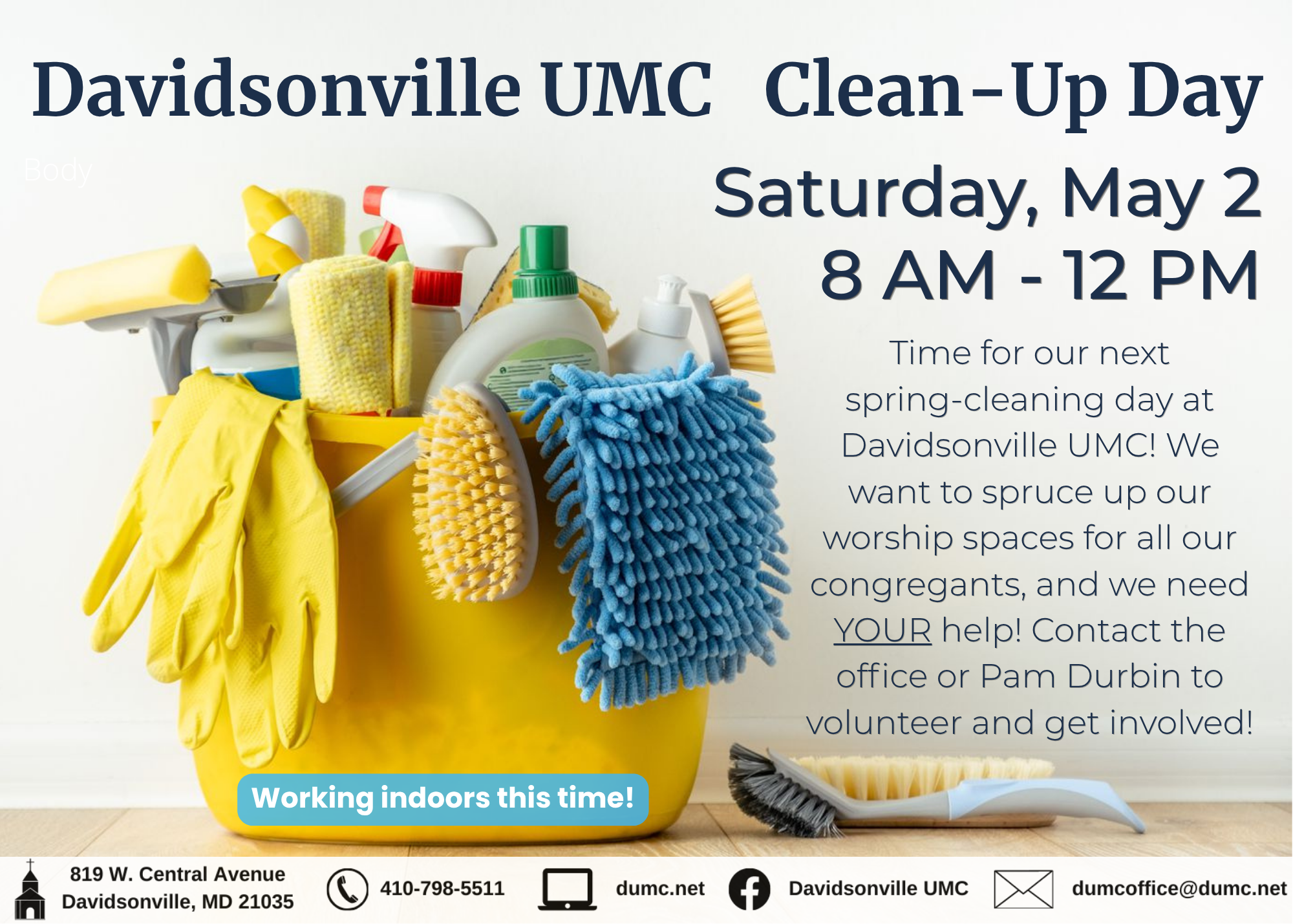 DUMC Spring Cleaning