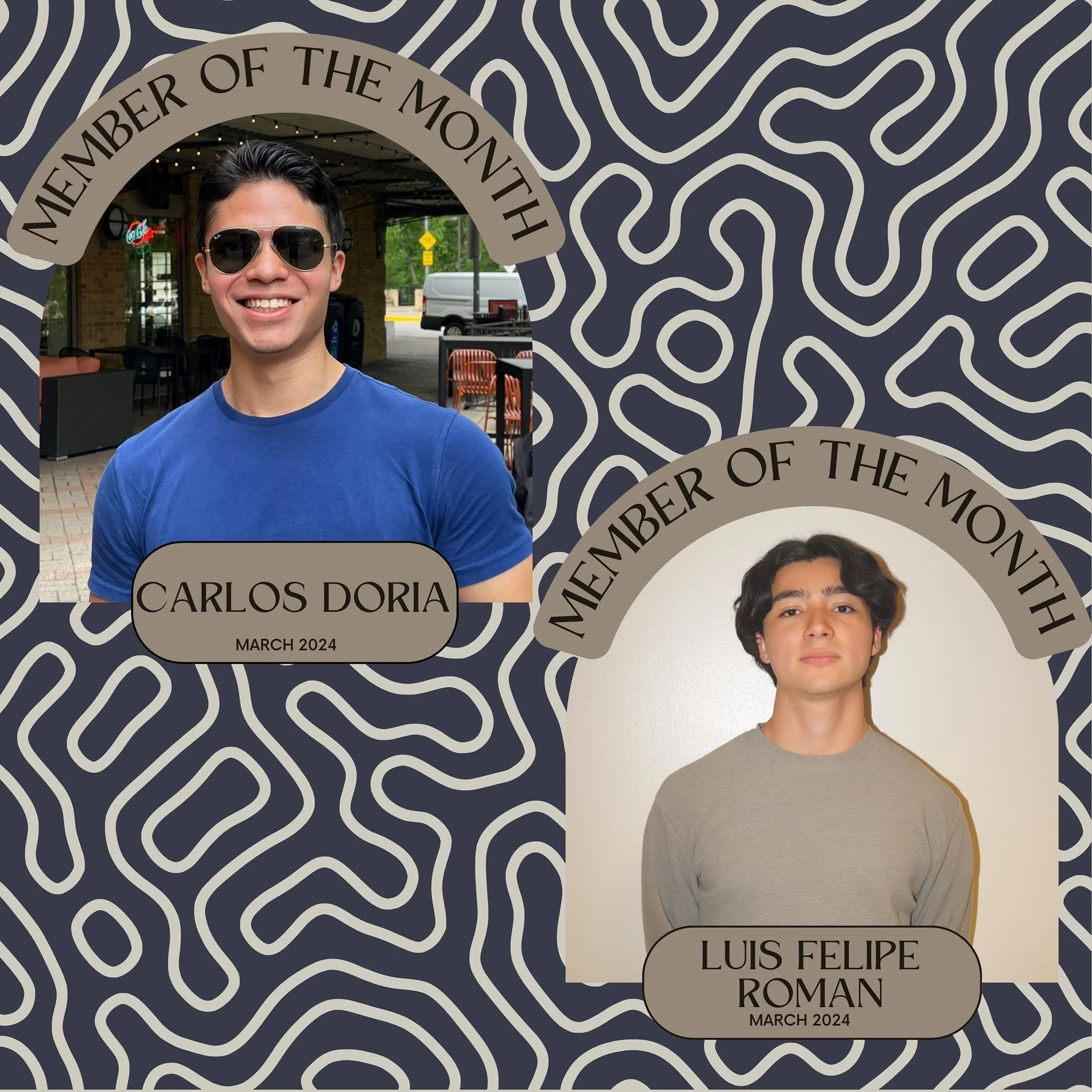Congratulations to Carlos Doria and Luis Felipe Roman for winning Member of the Month for March!!🕺🤍⚡️👏🏼

Thank you for attending our LEBA events!! You&rsquo;ll get your prize soon!

If you want to win Member of the Month, don&rsquo;t forget to at