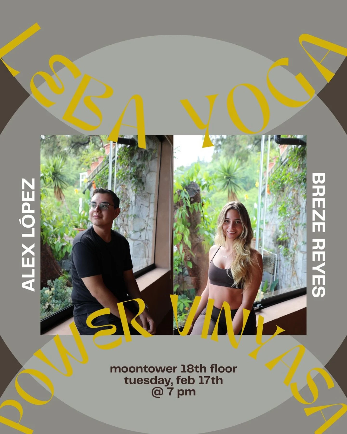 Don&rsquo;t miss out on our Leba Yoga of the week w/ Alex Lopez and our special guest Breeze Reyes! 🧘&zwj;♀️🪷✨

Don&rsquo;t forget to bring your own mat
Link in bio to RSVP!!

Feb. 17
7pm 
📍Moontower 
2204 San Antonio St.
