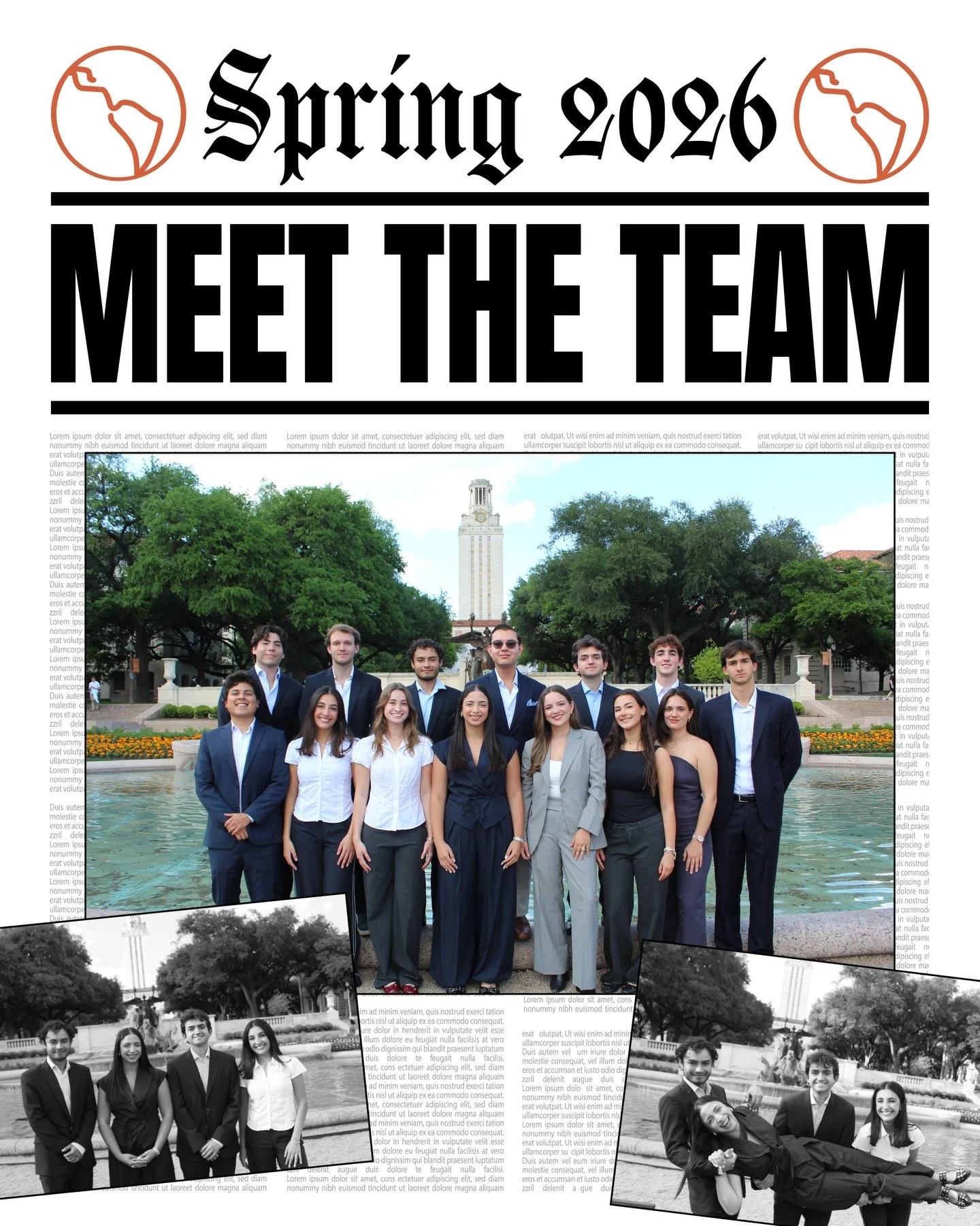 Meet the Spring &lsquo;26 team 🧡

Take a look at our officer board &amp; get to know us a bit!