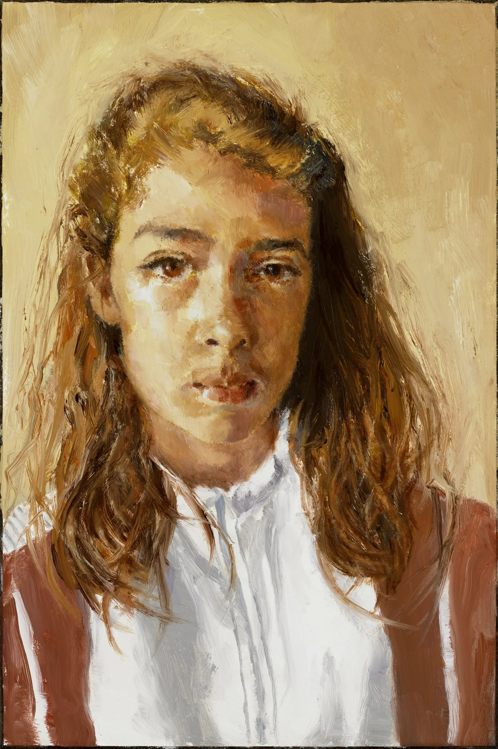 Syriana , Oil on Panel, 2013, 9" x 6", Private Collection