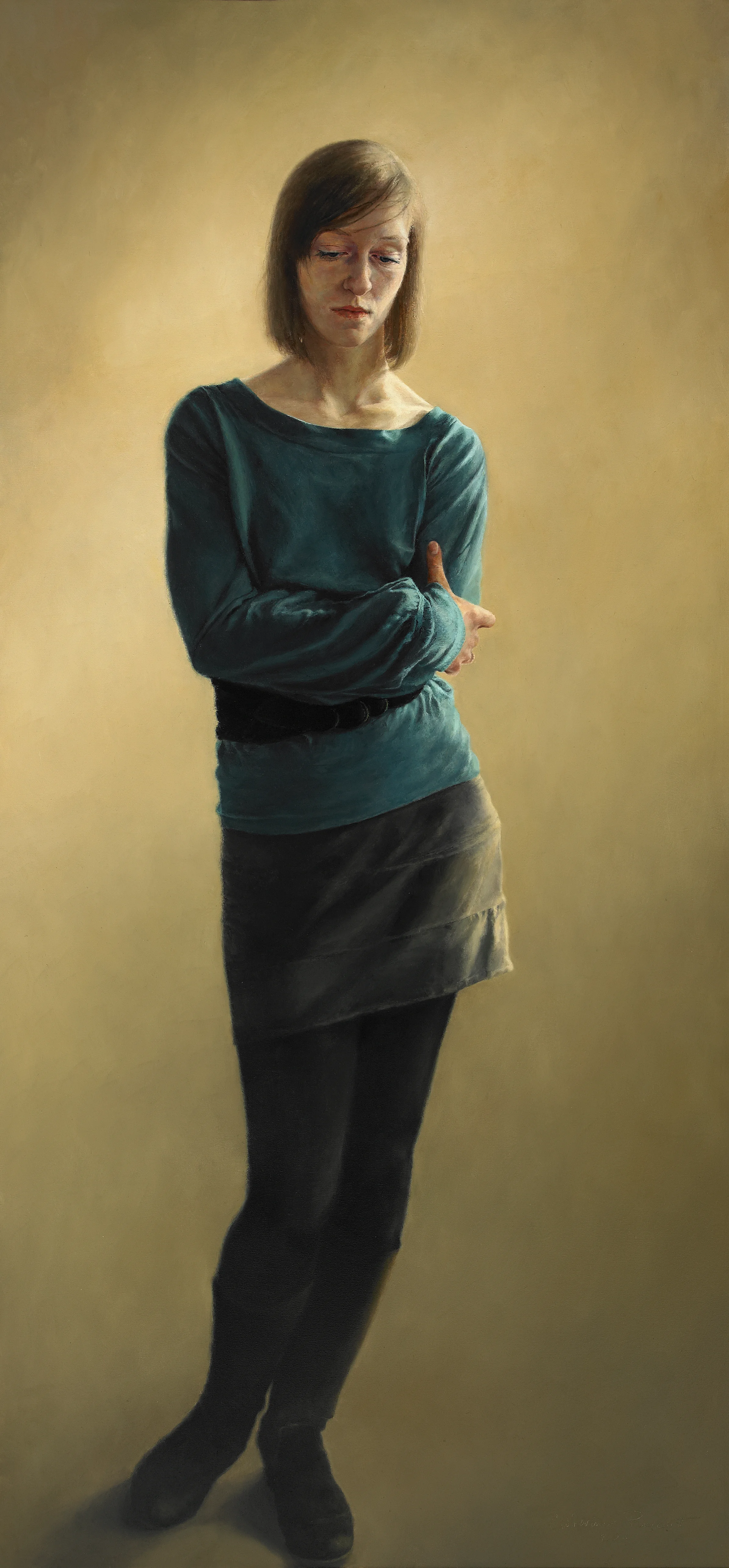 Northern Interior , Oil on Canvas, 2011, 72" x 34"