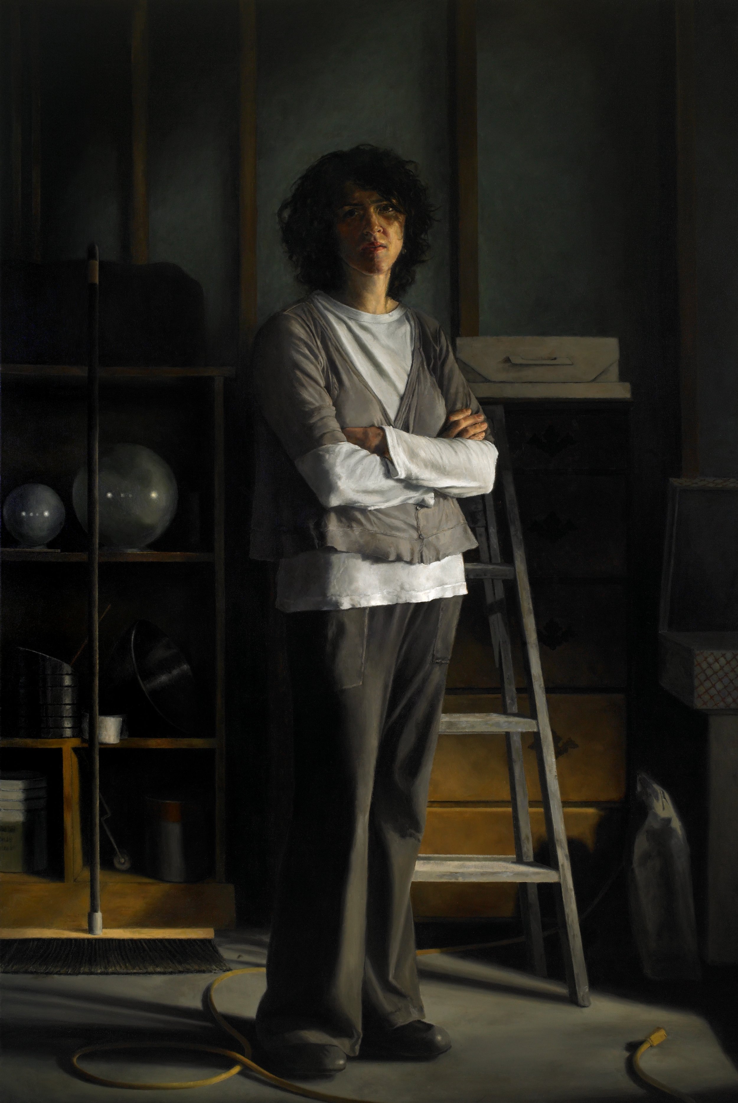   Legacy: Portrait of Val , Oil on Canvas, 2010, 72" x 48"  Outwin-Boochever Portrait Competition, Smithsonian Institution, Wasington D.C.,&nbsp;2012-14 