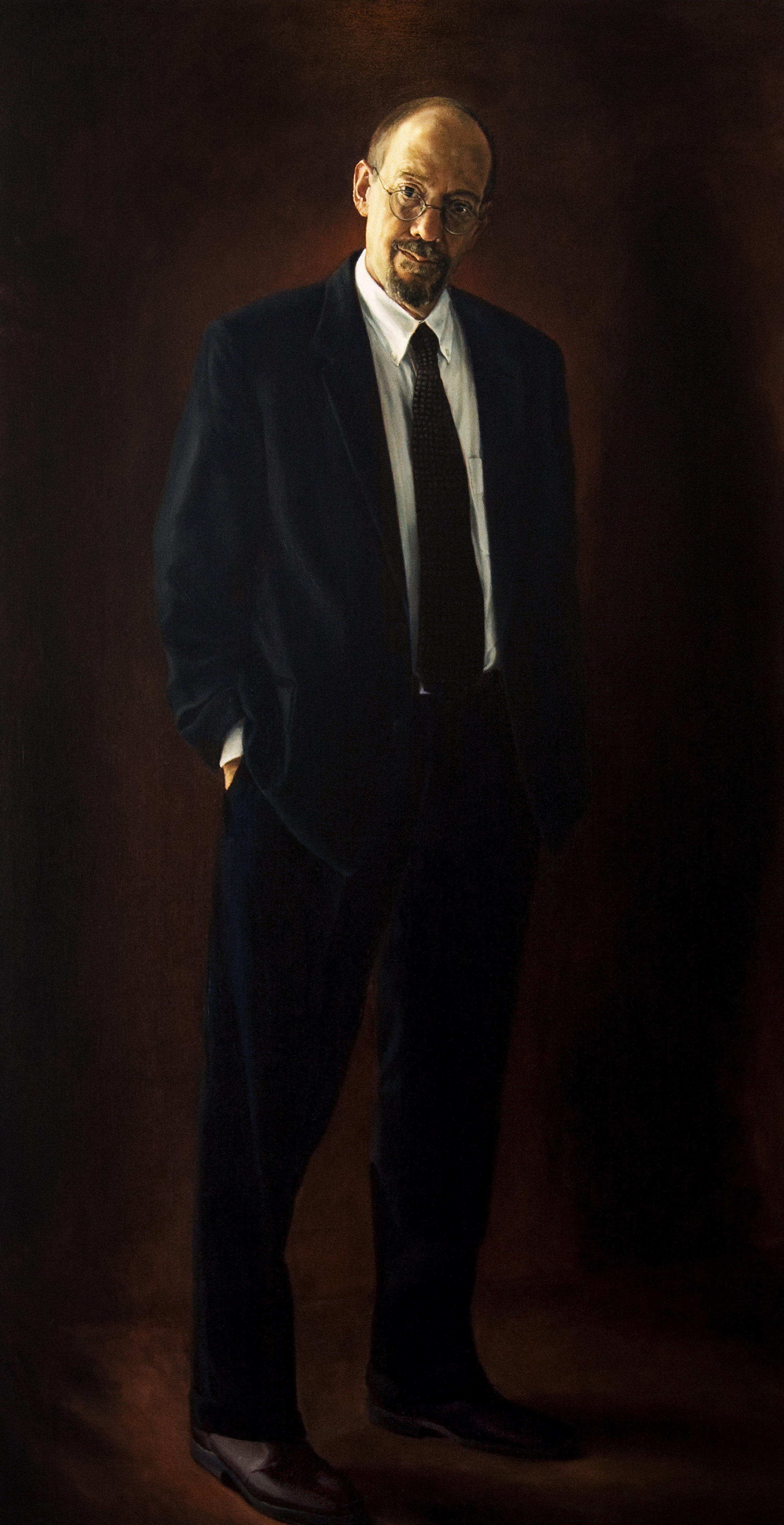   Theodore Lewis Prescott , Oil on Canvas, 2003, 84" x 44" 
