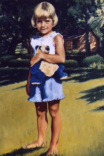 Charlotte Scott , Oil on Canvas, 2004, 36" x 24" Private Collection