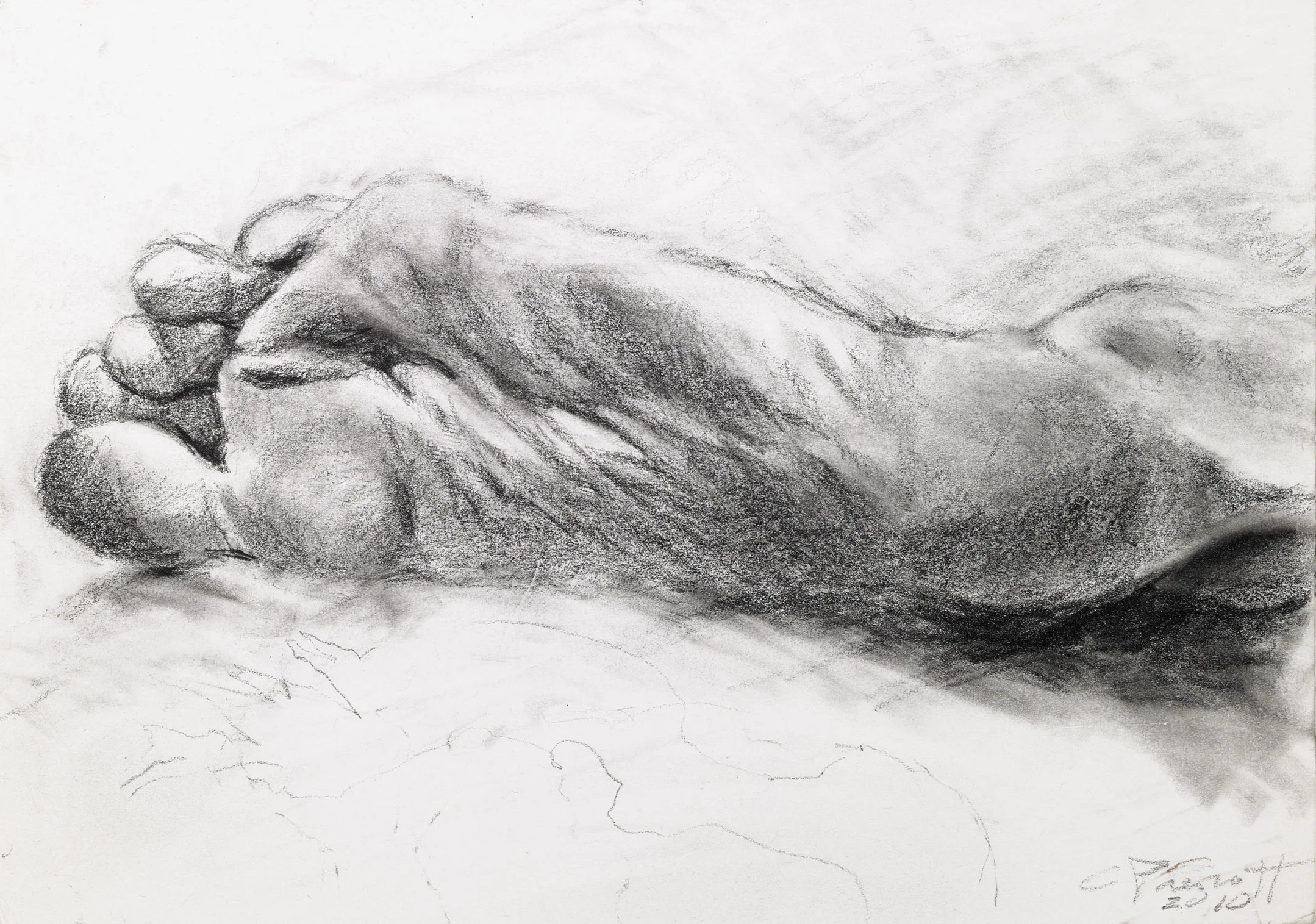 Study, graphite on paper, 7"x10", 2010