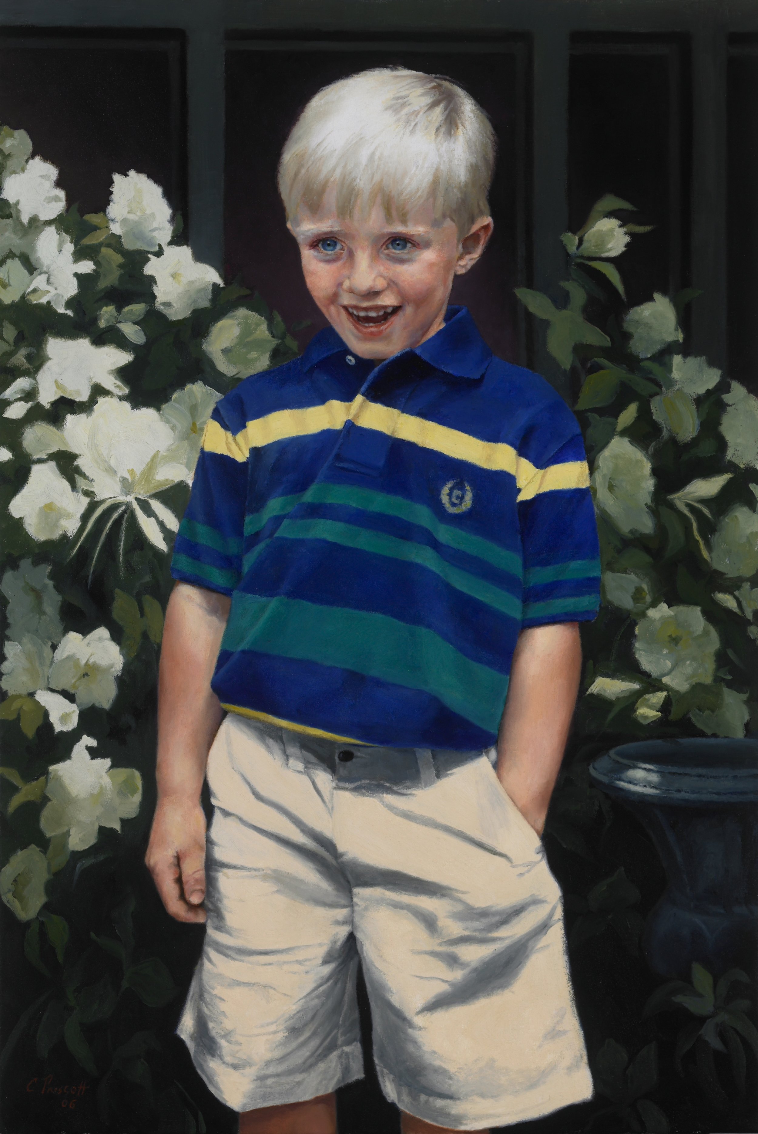   Cade , Oil on Canvas, 2006, 36" x 24"  Private Collection 