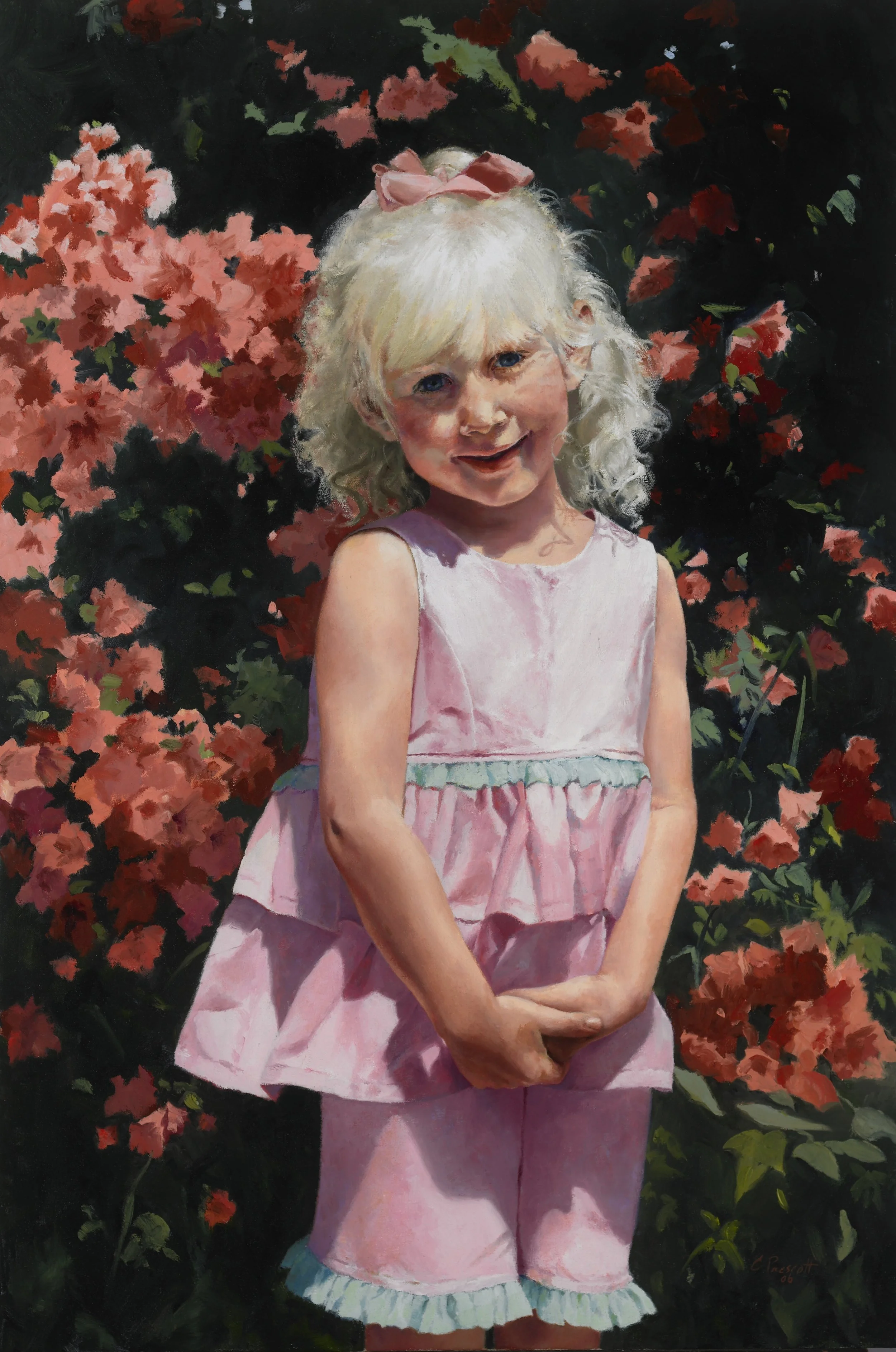 Riley , Oil on Canvas, 2006, 36" x 24" Private Collection