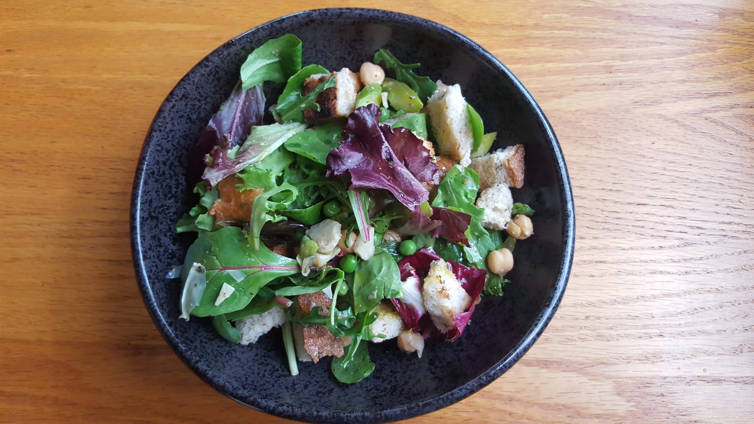  Spring Panzanella Salad from Power Plates by Gena Hamshaw.