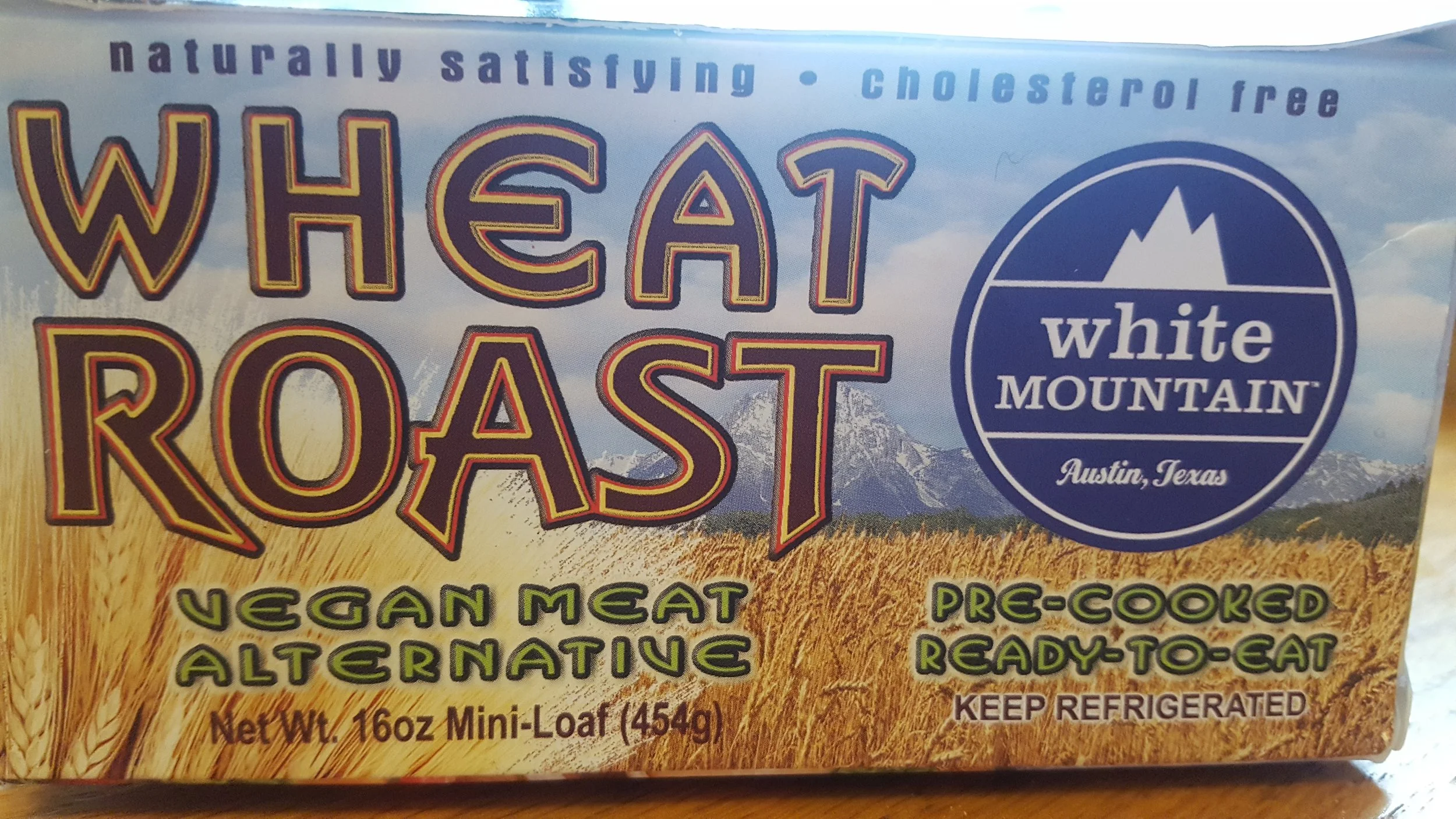 Hail seitan! White Mountain seitan block