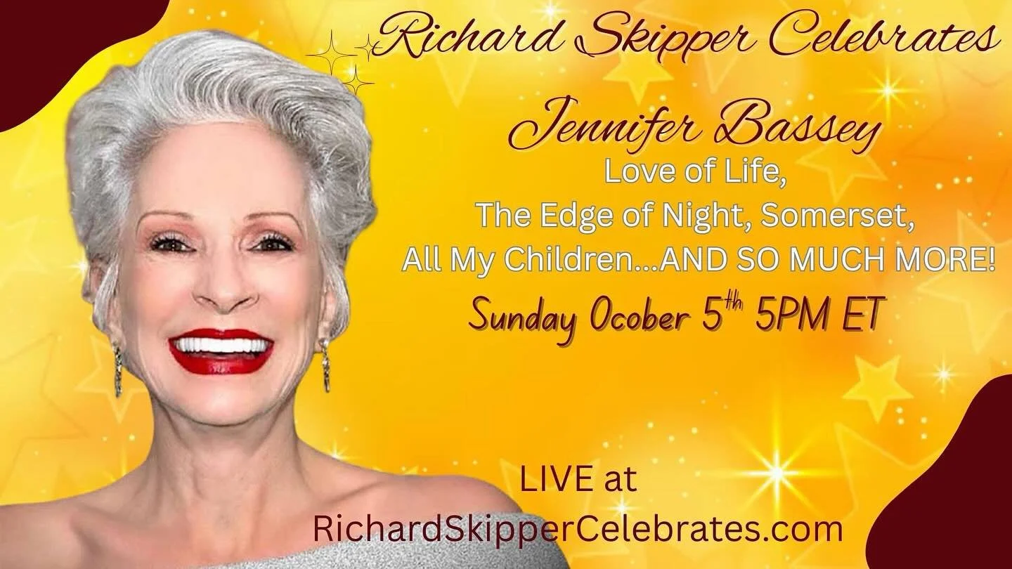 Looking forward to having a good time chatting with the remarkable Richard Skipper on @richard.skipper.celebrates this Sunday, LIVE at 5pm on RichardSkipperCelebrates.com! Hope you&rsquo;ll all be watching. 🌟