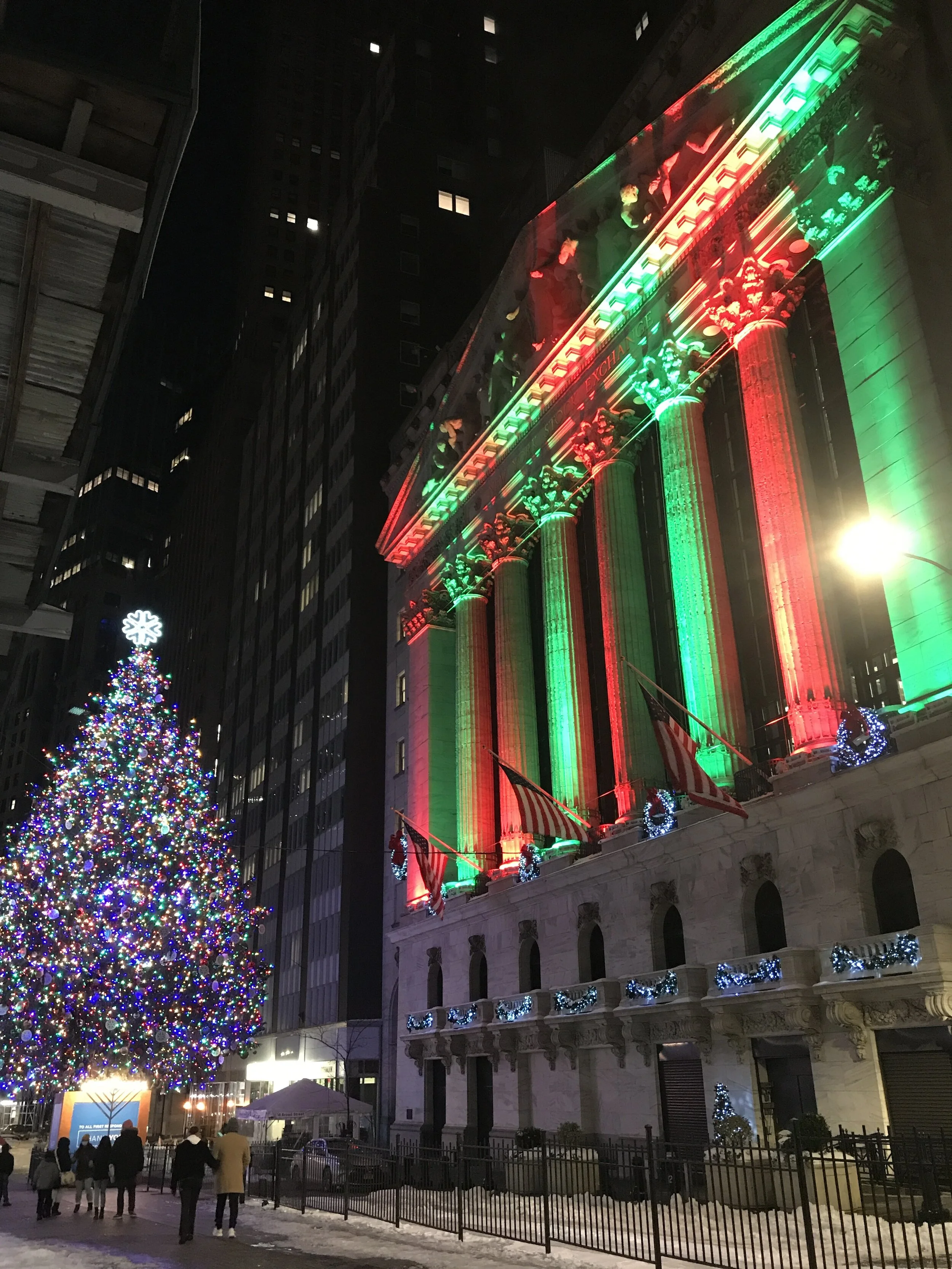 NY Stock Exchange December