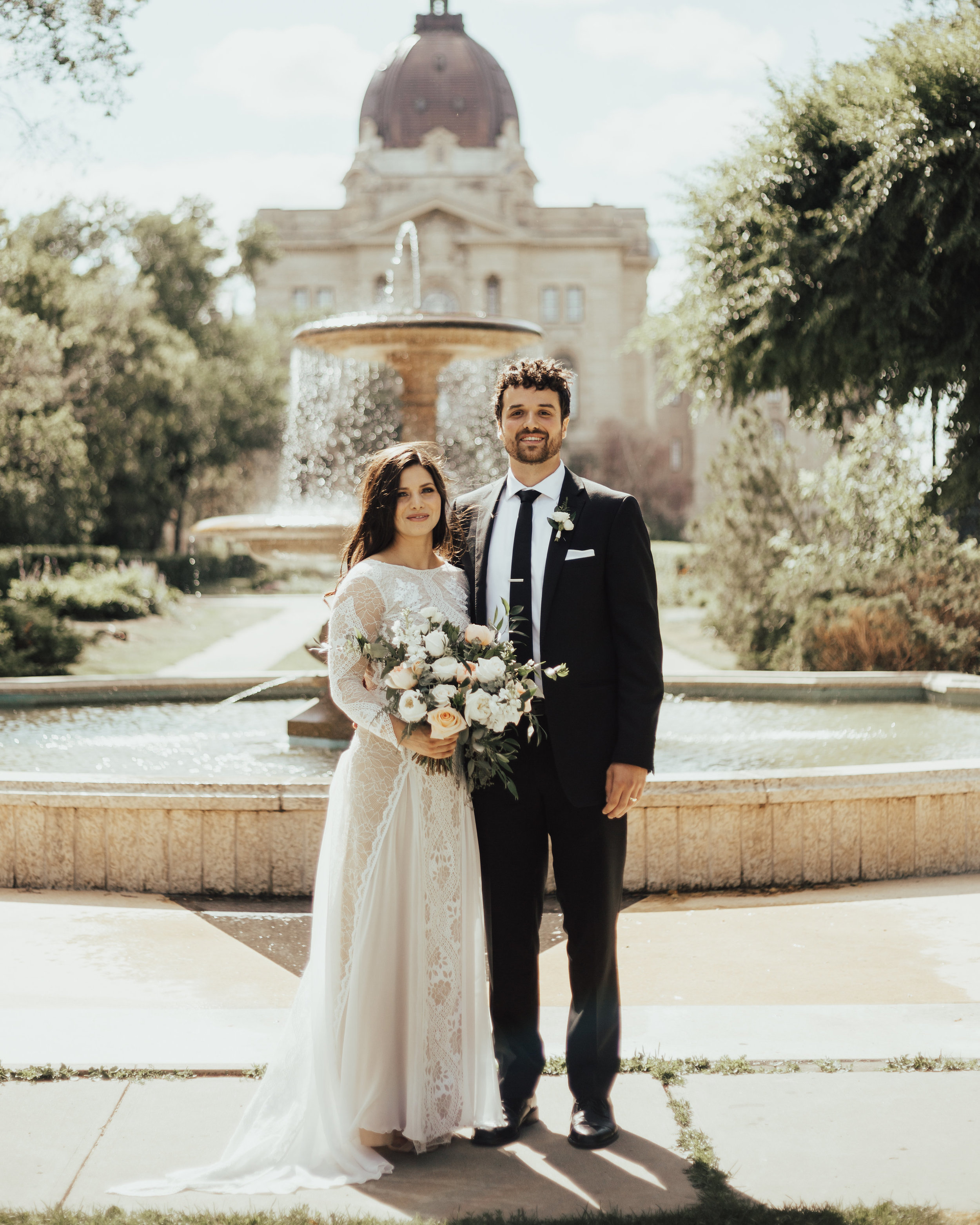 Legislative building wedding Regina