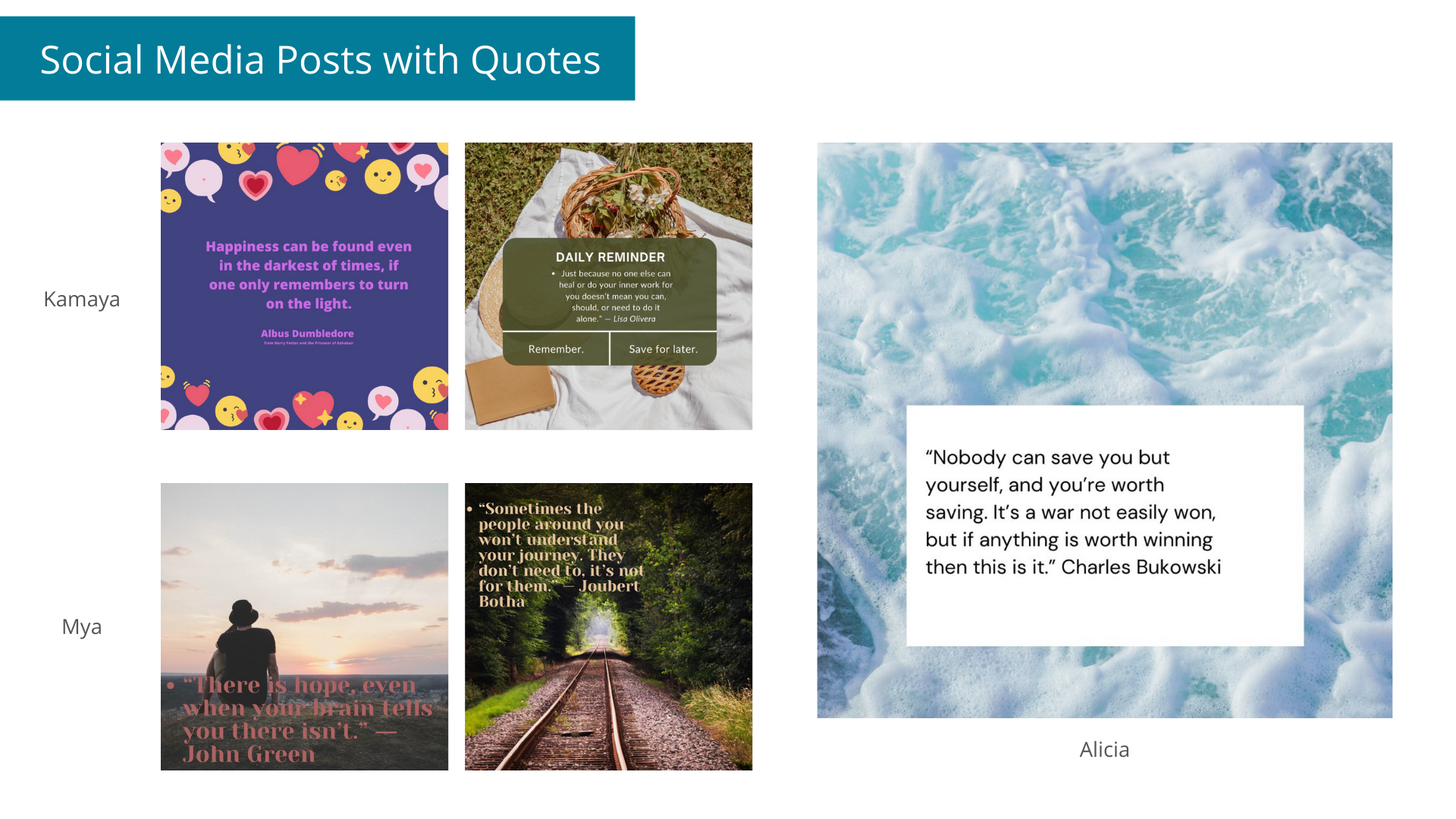  Social Media Poems with Quotes 