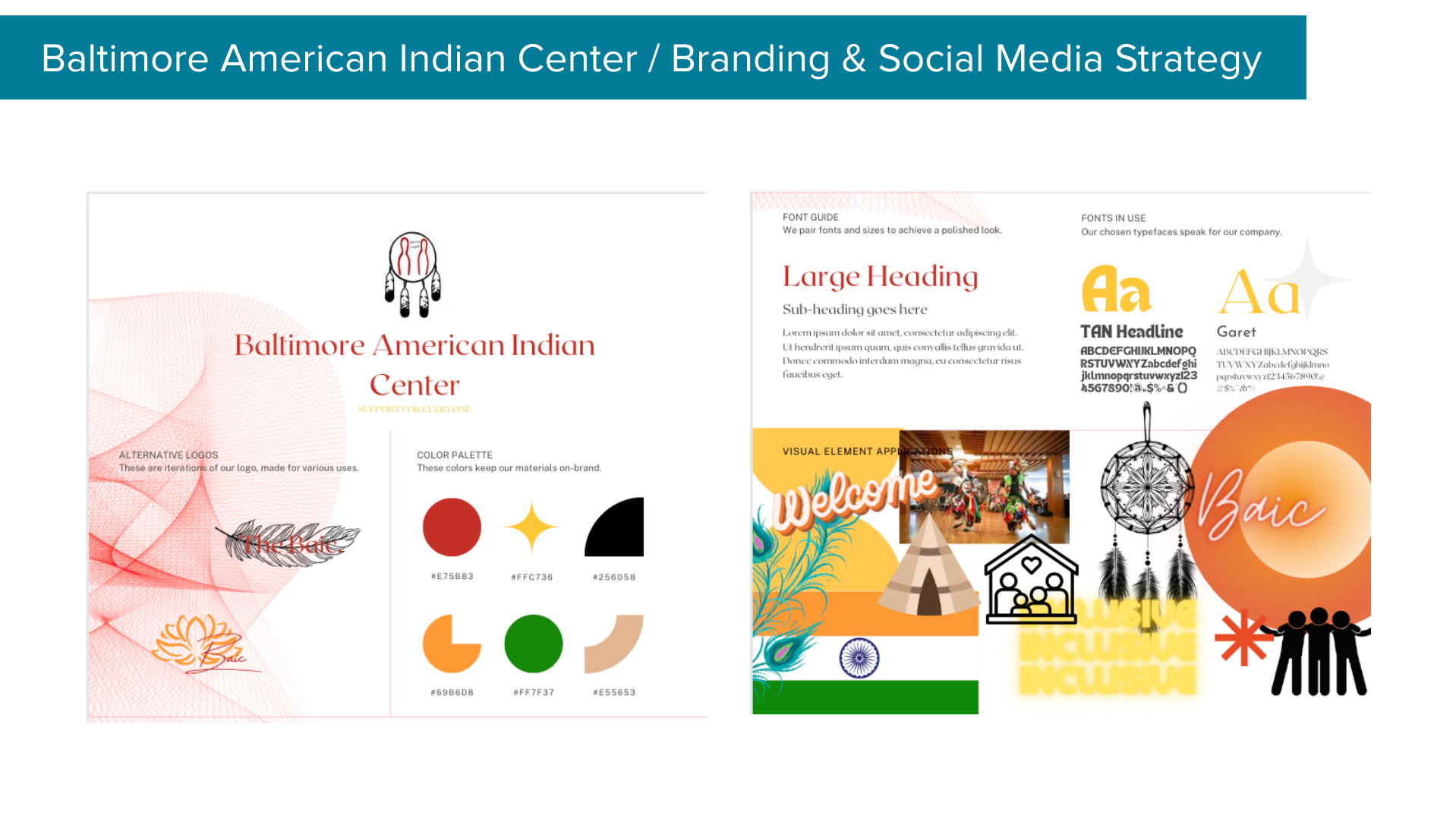  Baltimore American Indian Center Branding &amp; Social Media Strategy   