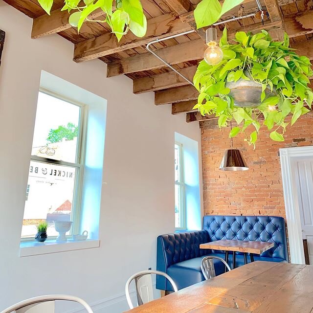 Just a short drive down the road. We love @nickelandbean and the thought and care placed not just in their coffee, but also their design.