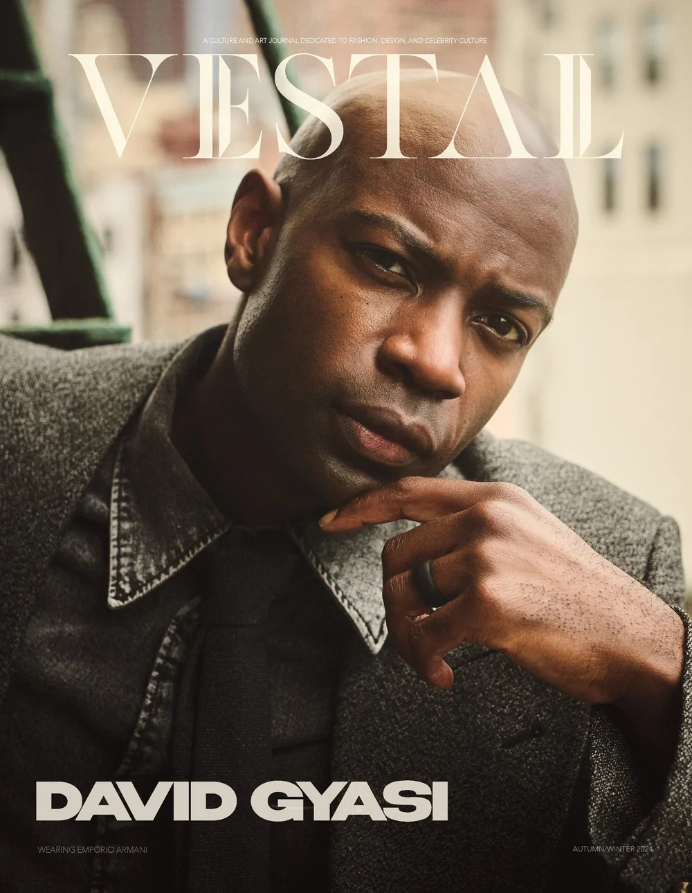 David Rai Gyat David Gyasi - A Diplomat's Resolve — VESTAL