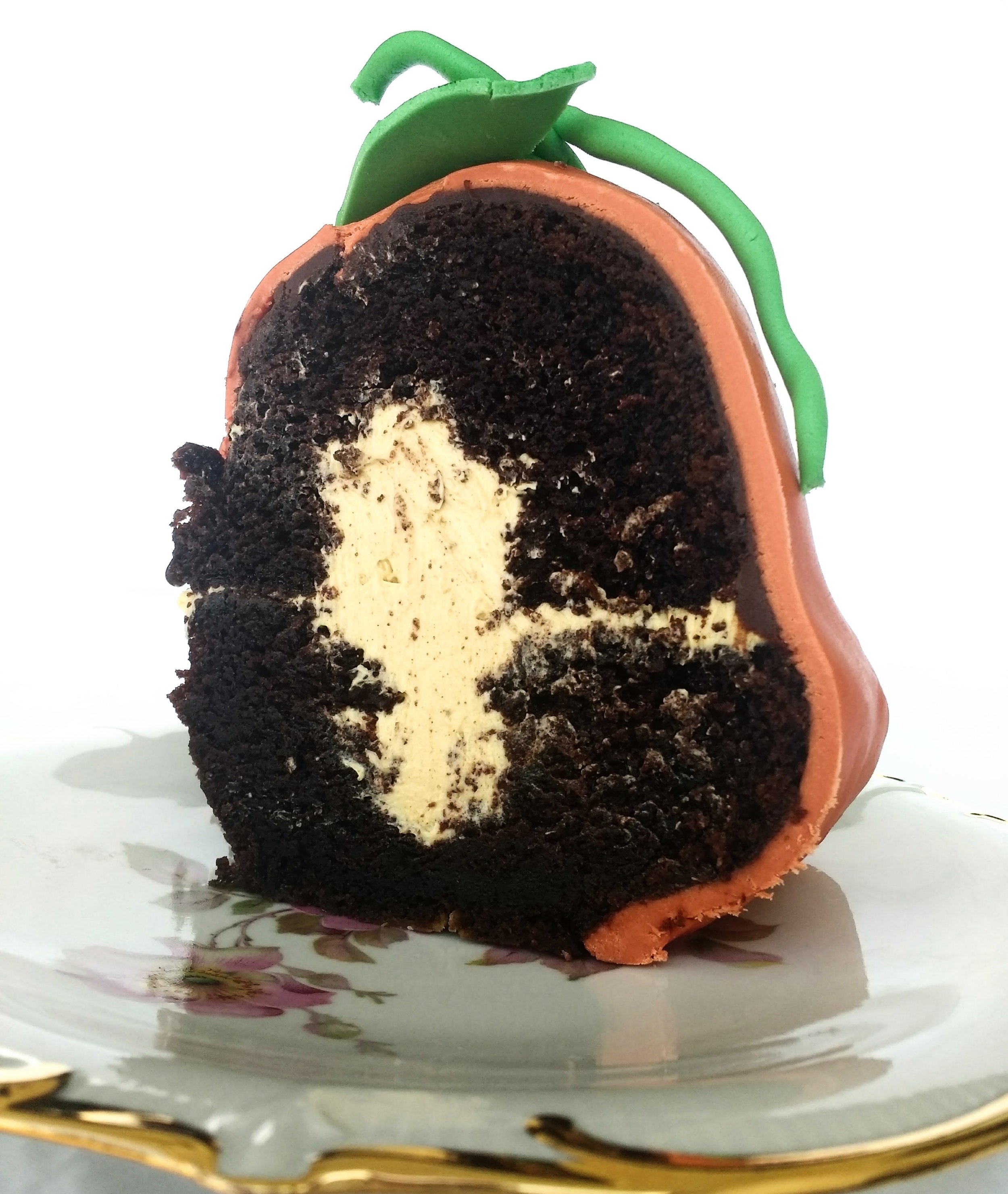 Smash Cake with Piped Pumpkins