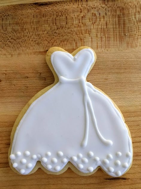 Wedding Dress on Hanger Cookie Cutter – The Flour Box