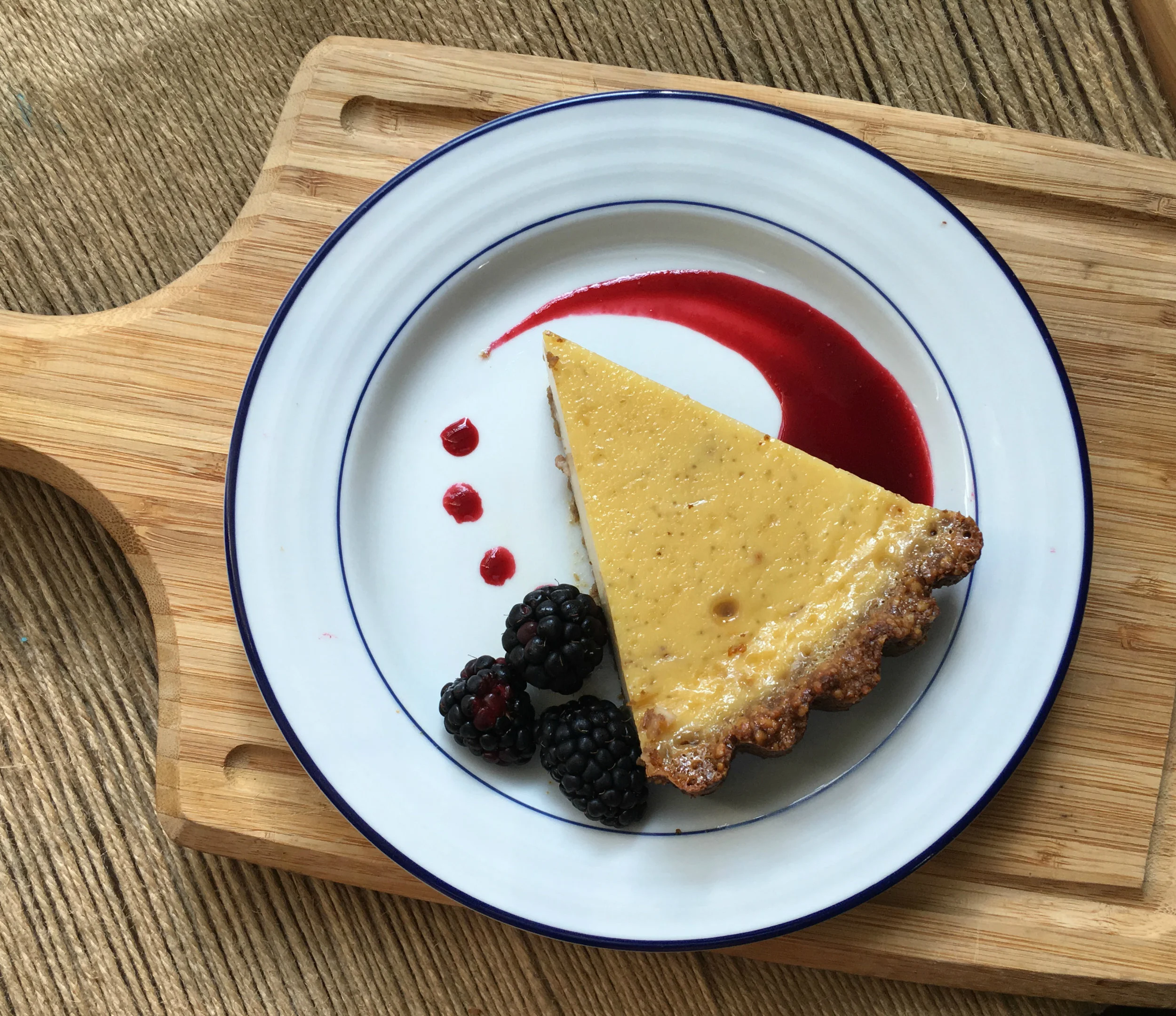 Maple cream tart with walnut crust (Gluten free!) — Beneath the Crust