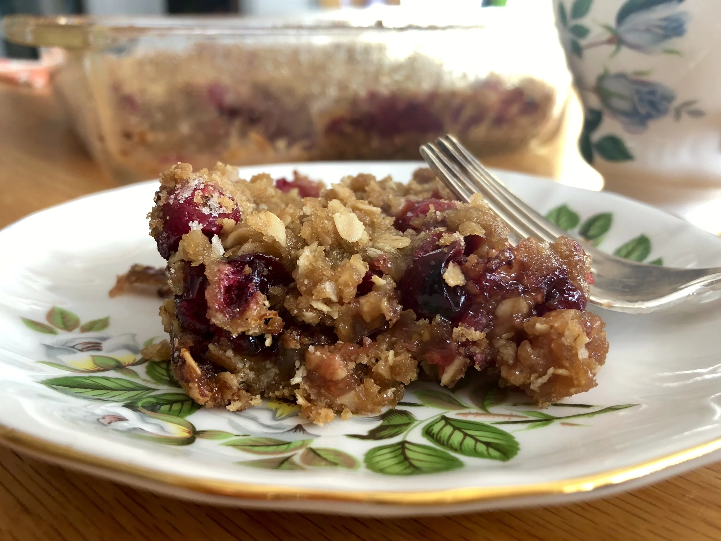 Cranberry Crunch Dessert