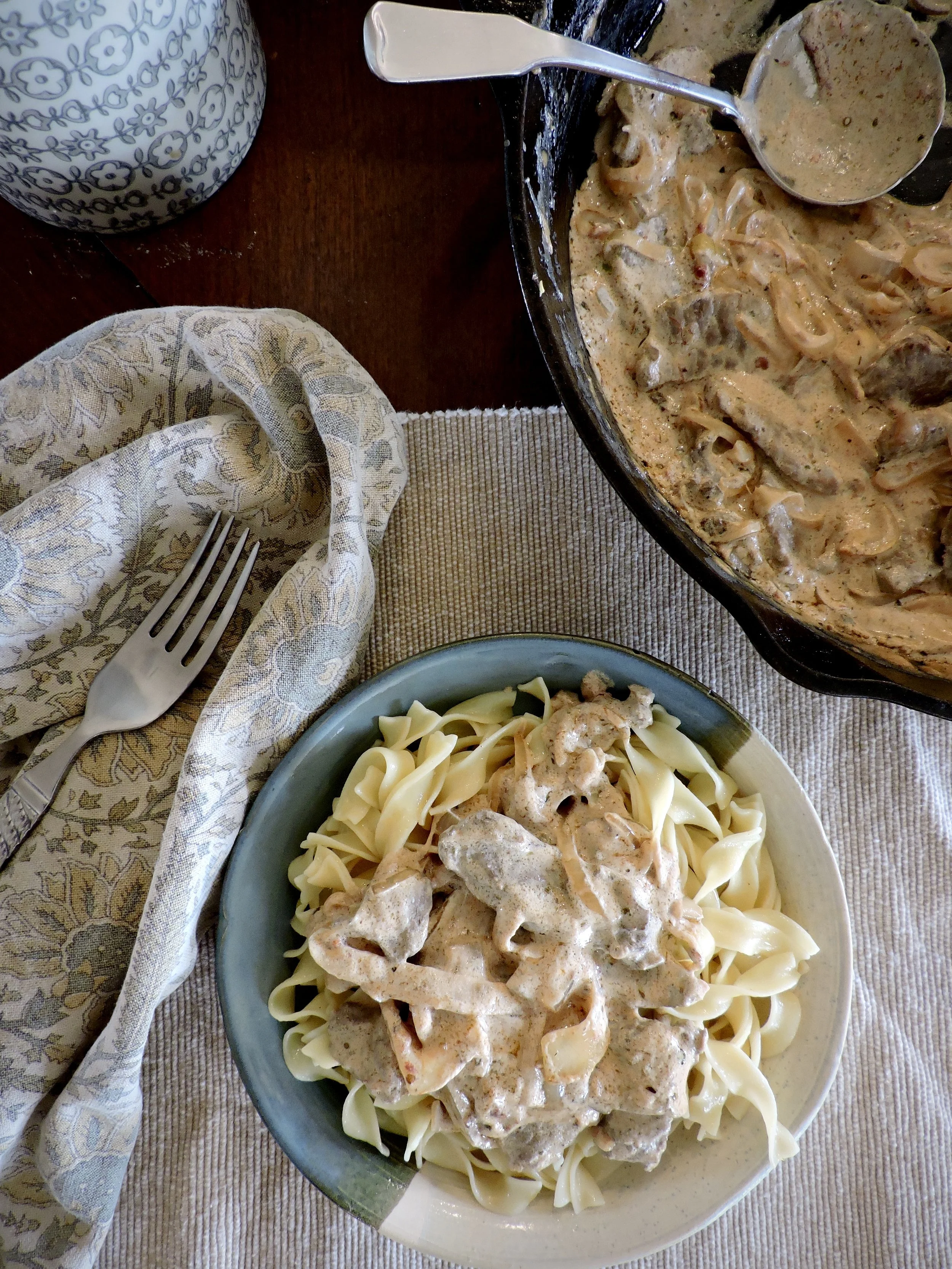 Beef in Chipotle Sour Cream — Beneath the Crust