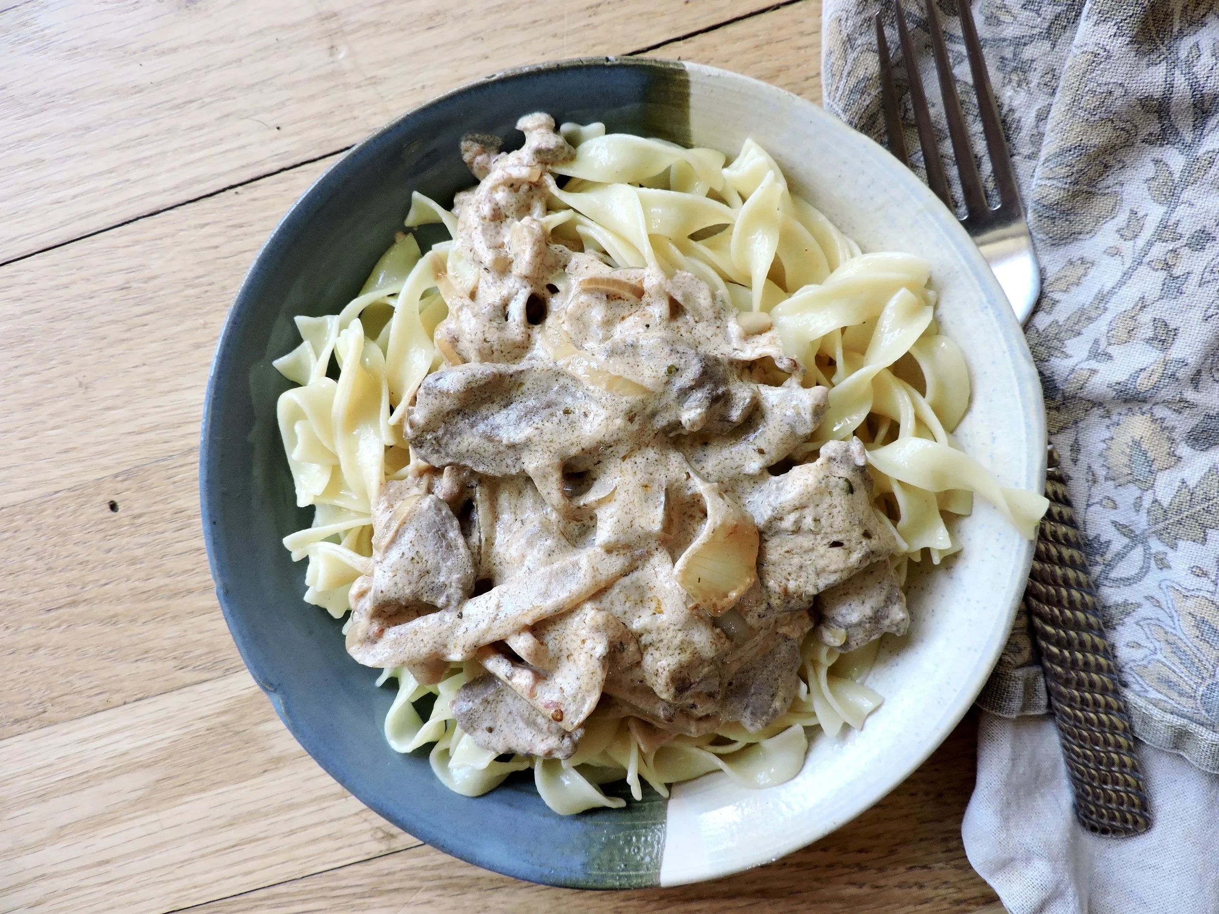 Beef in Chipotle Sour Cream — Beneath the Crust