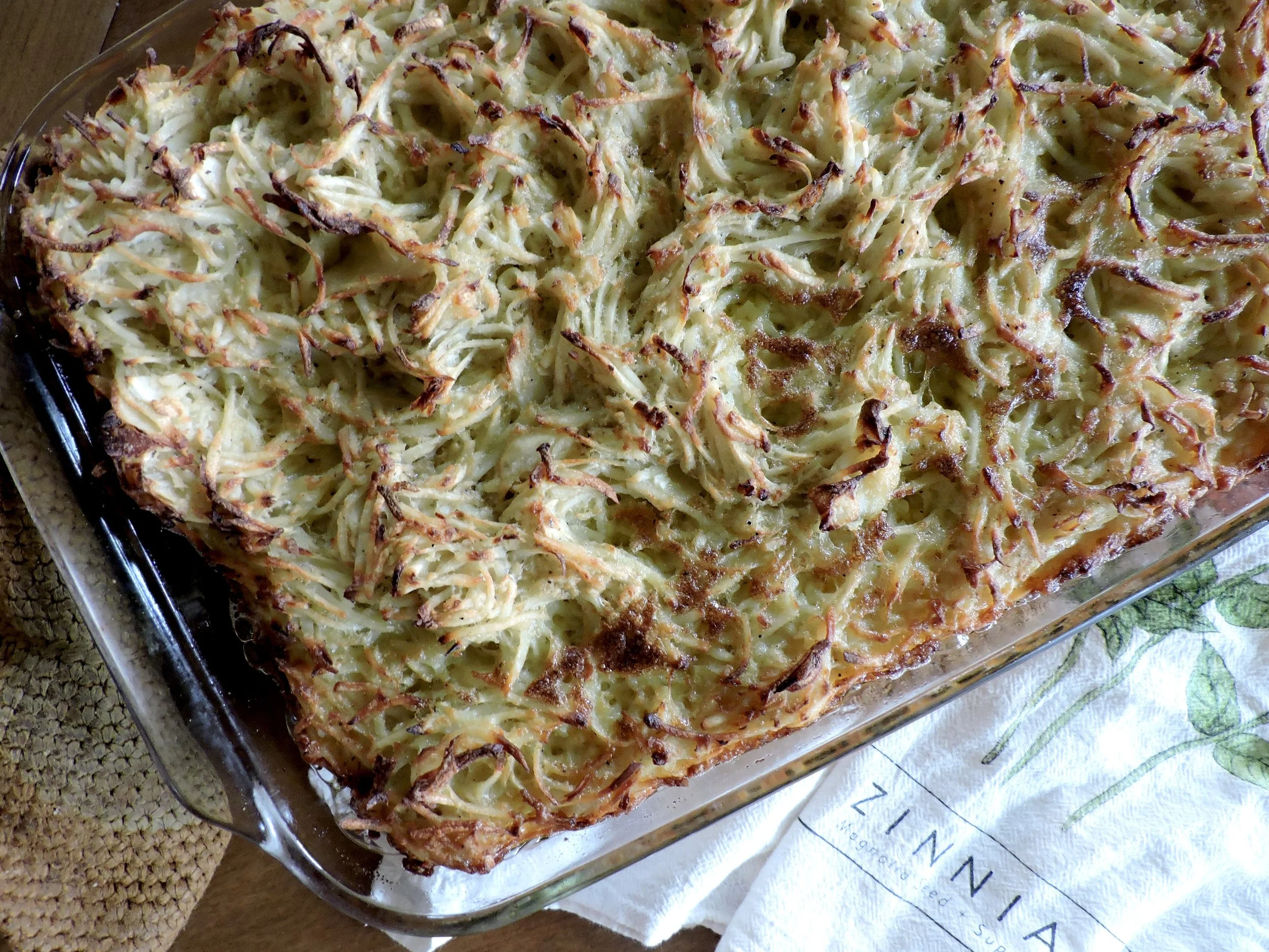 Potato Kugel — Beneath the Crust