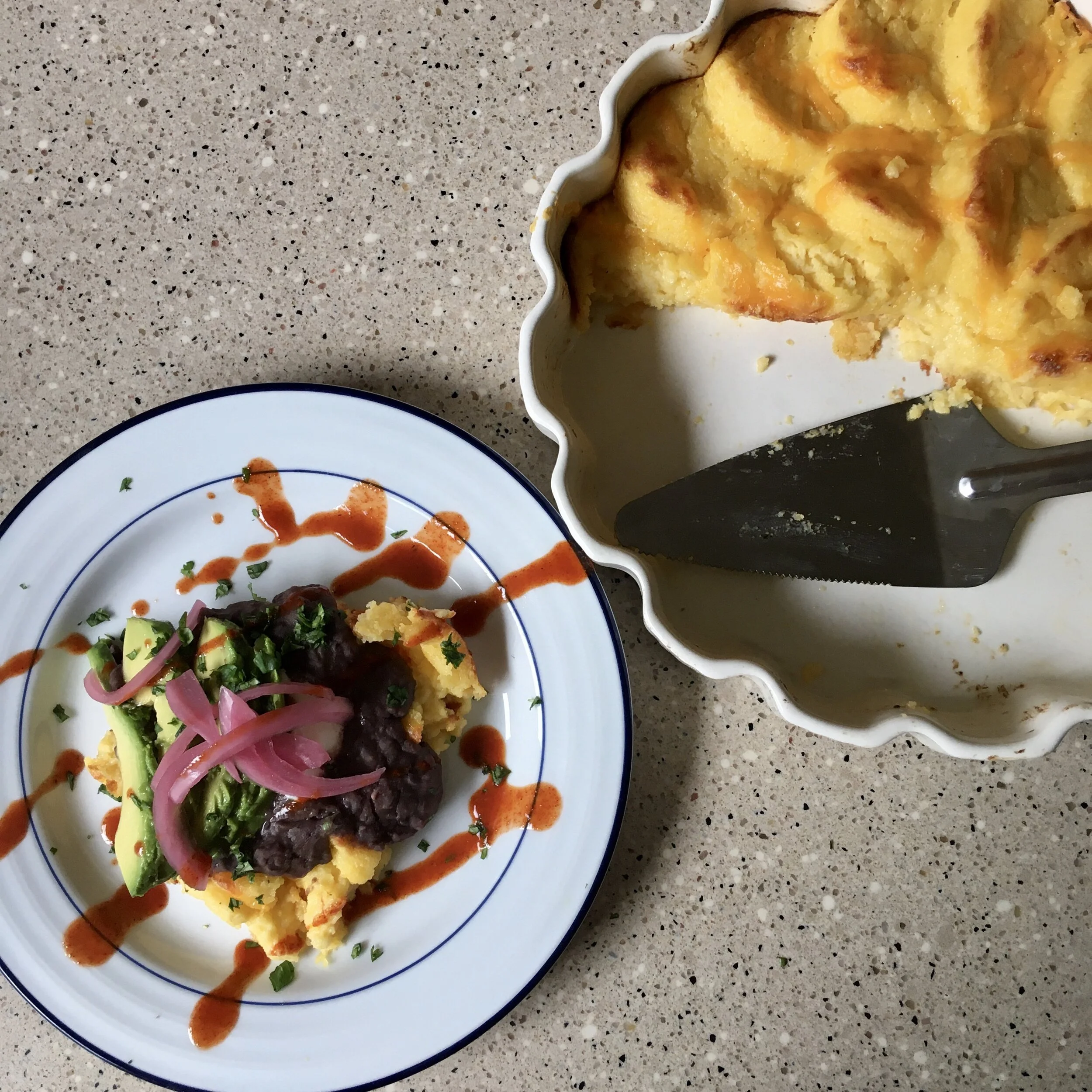 Cornmeal Gnocchi with Cumin Lime Refried Black Beans — Beneath the Crust