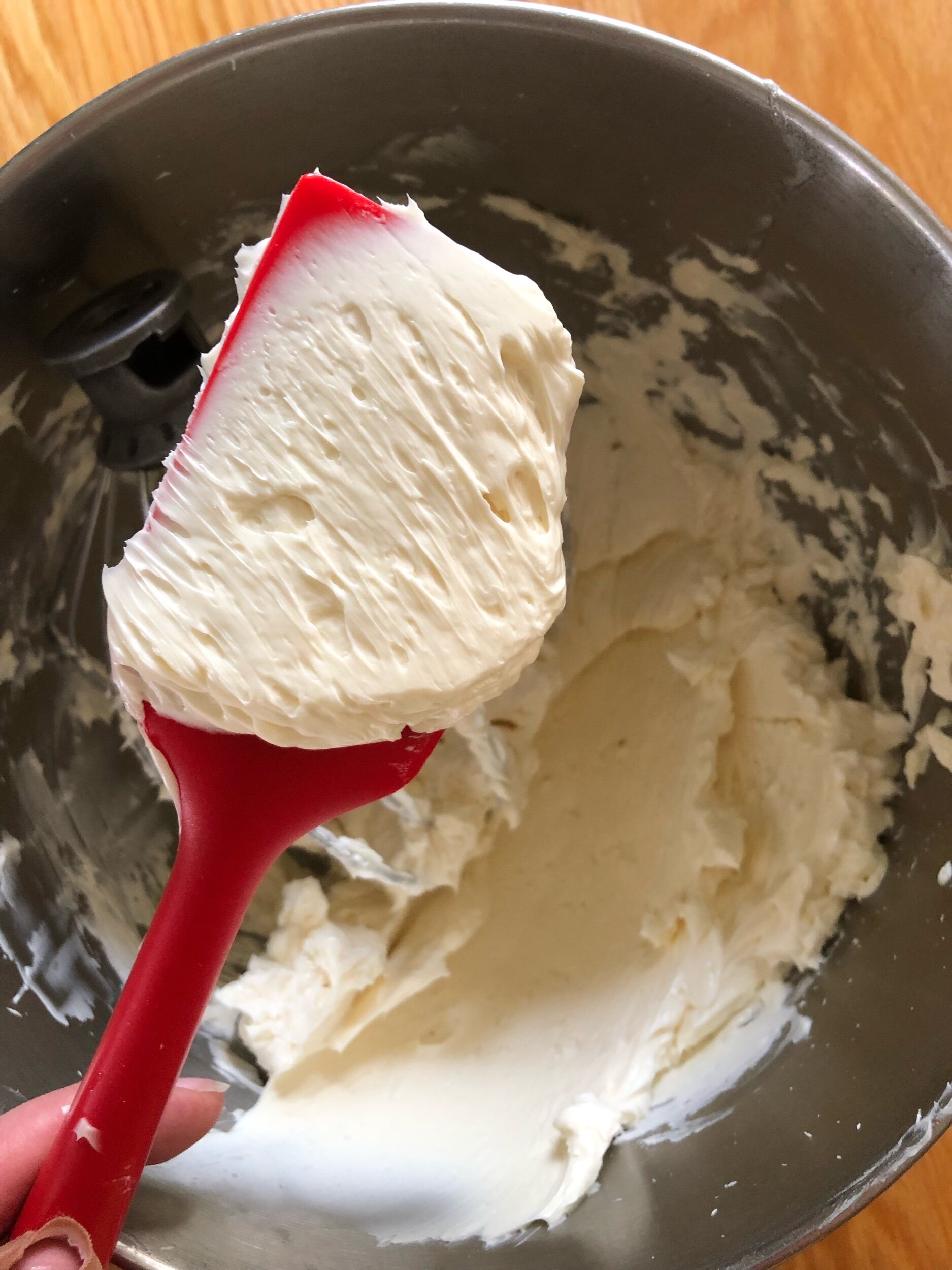  …it will come together into a luscious, creamy buttercream 