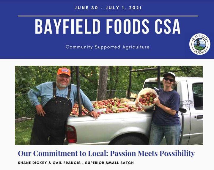 Check out our article in the @bayfieldfoods newsletter! www.bayfieldfoods.org/newsletter or find the direct link in our bio 🌱

#localfood #csa #superiorsmallbatch #cooperative #vegan #farmtodoorstep #foodwithaface