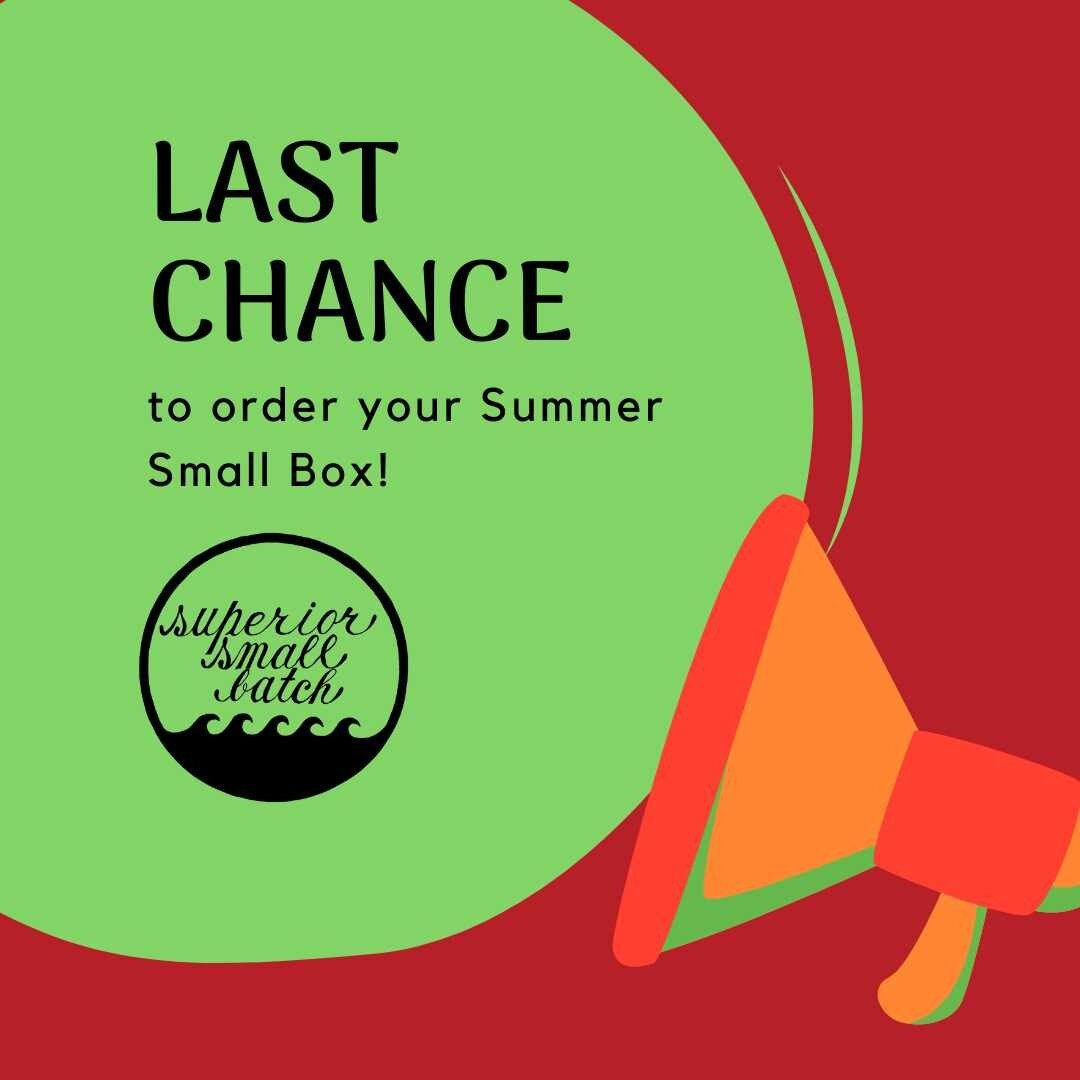 Haven&rsquo;t placed your Summer Small Box order yet? Now is the time - orders close Sunday! 

In July, August and September, you&rsquo;ll get a locally produced vegan meal, ready to heat, assemble and eat and eat. Swipe through to see what the meals
