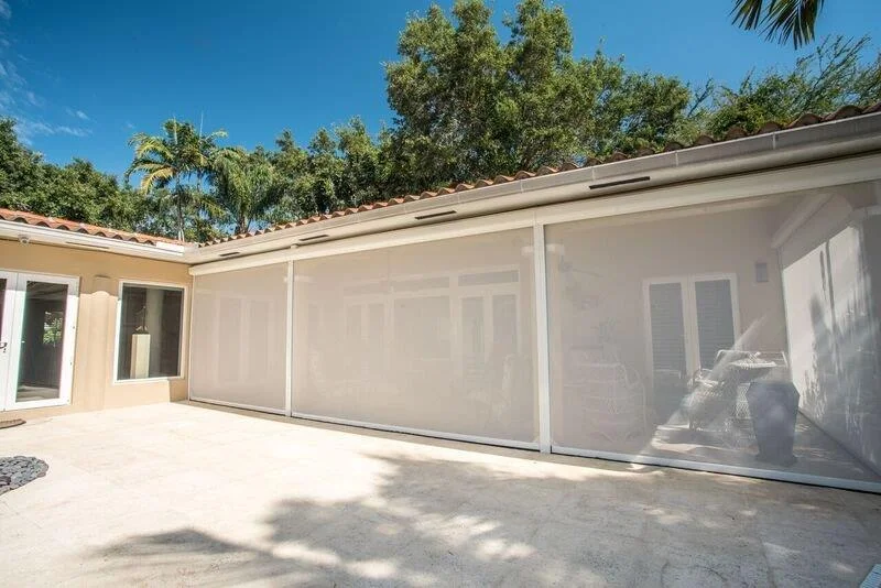 Retractable Roll up screens — Industrial Door Solution Fire Rated