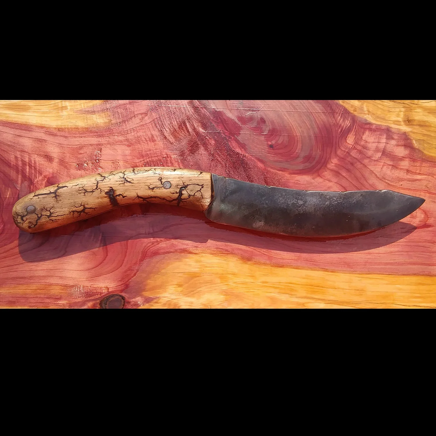 Lightning Handled Knife