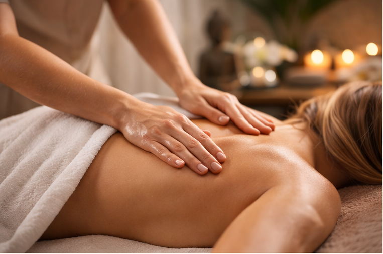 Serene massage therapy in tranquil settings.png