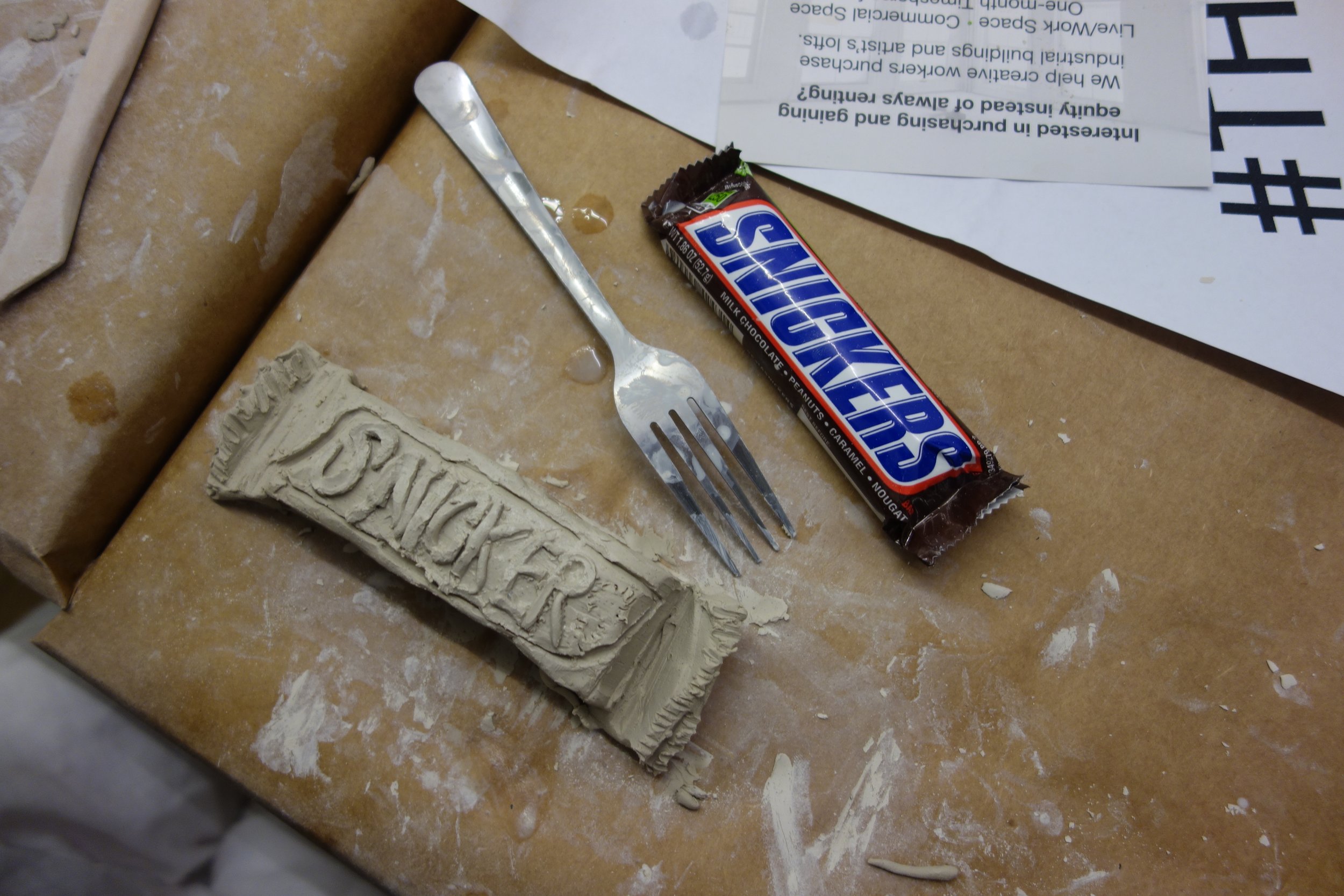 A snickers bar is not a gun.