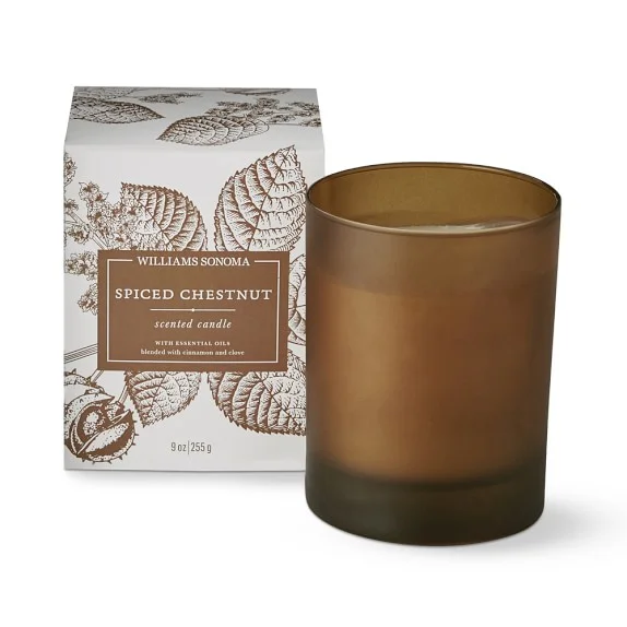 William Sonoma: Spiced Chestnut Scented Candle