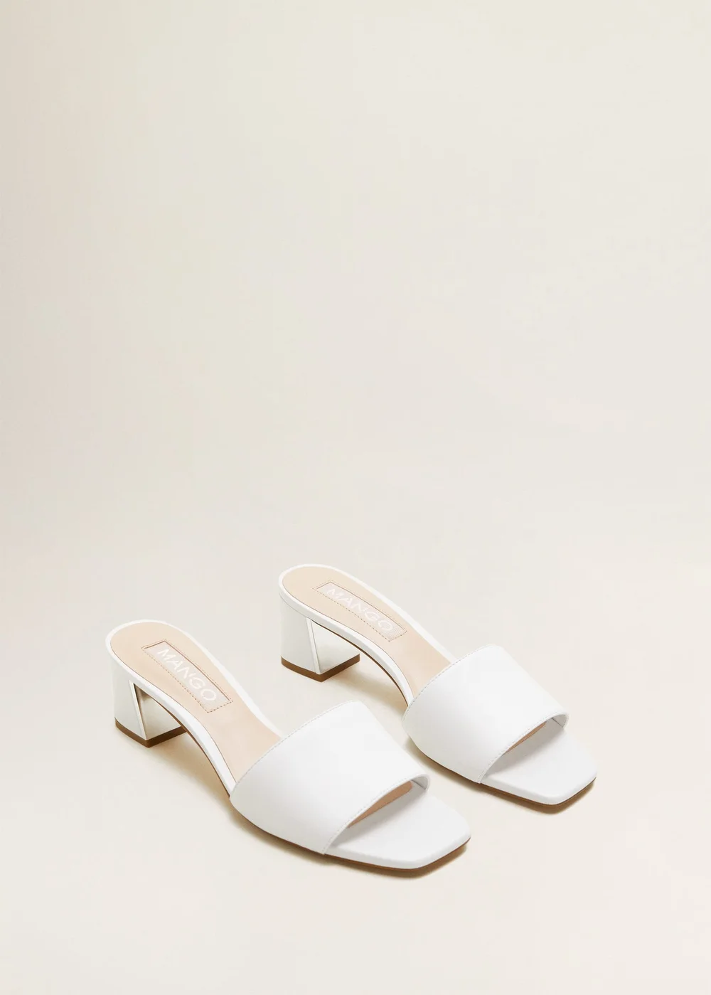 Heel Leather Sandals