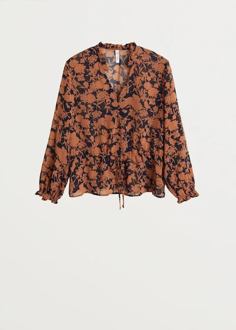 Floral Print Blouse $49.99